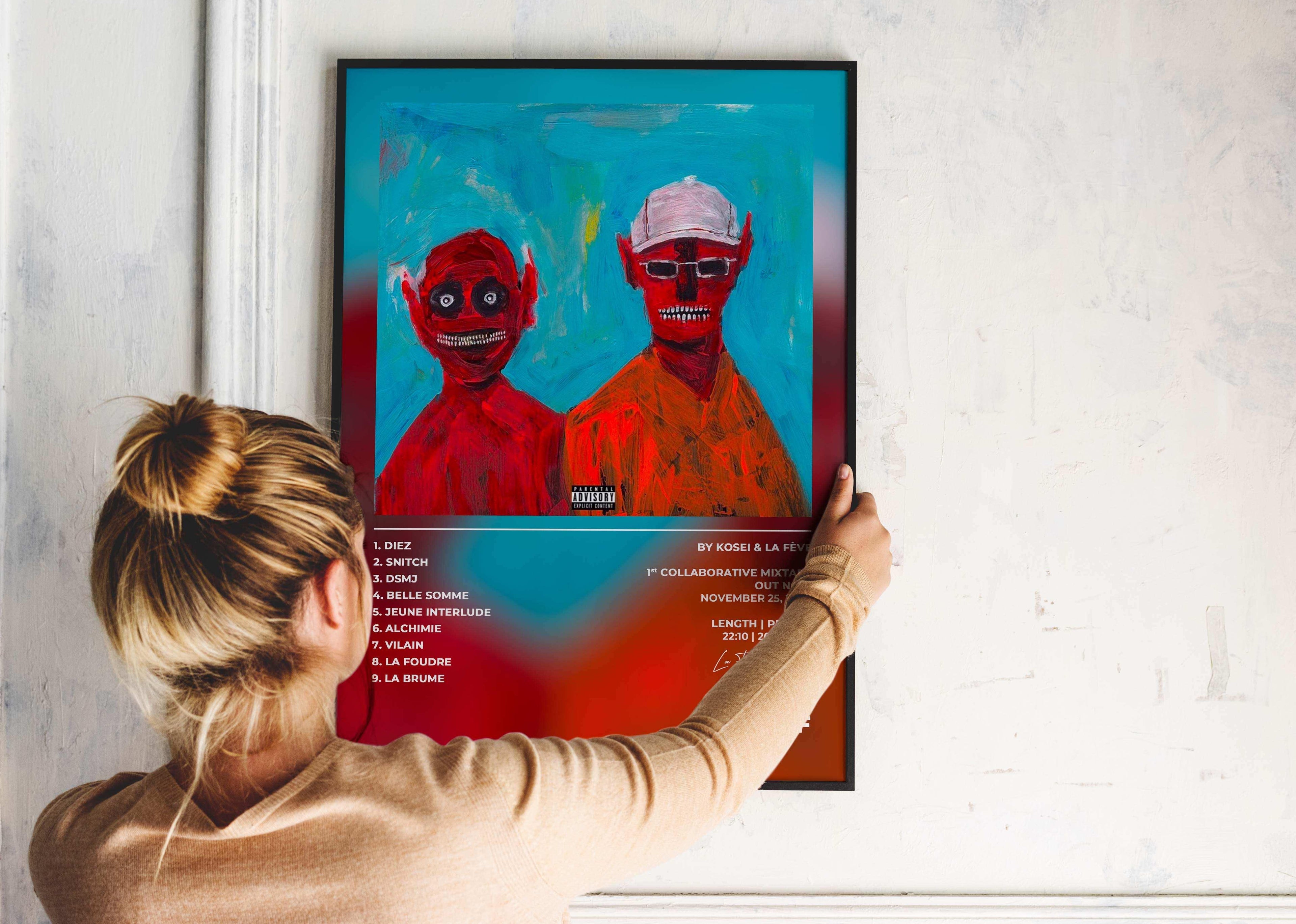 Kolaf Kosei & La Fève Poster - Backyard