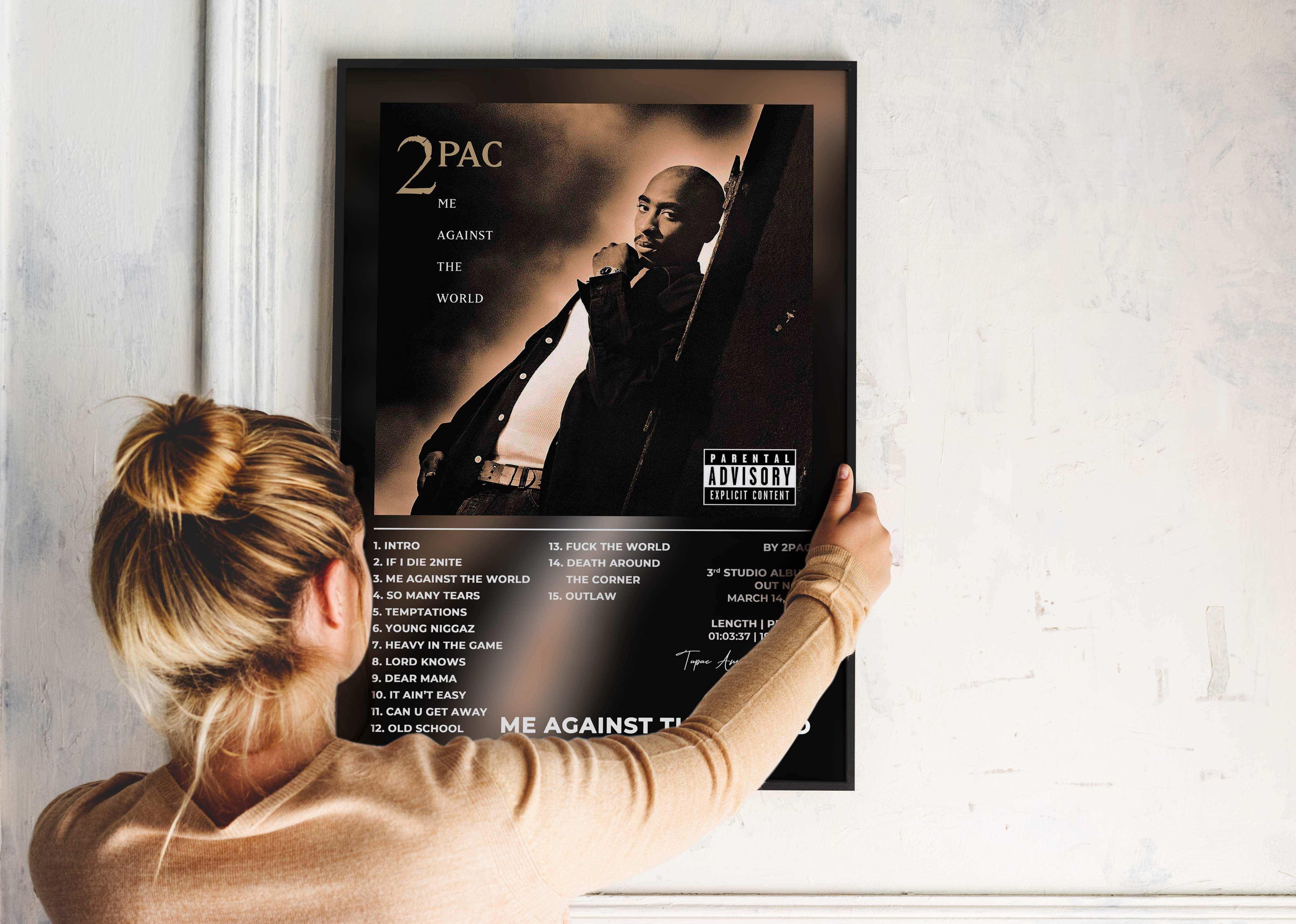 Me Against The World 2Pac Poster - Backyard
