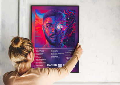 Man On The Moon 3 : The Choosen Kid Cudi Poster Backyard