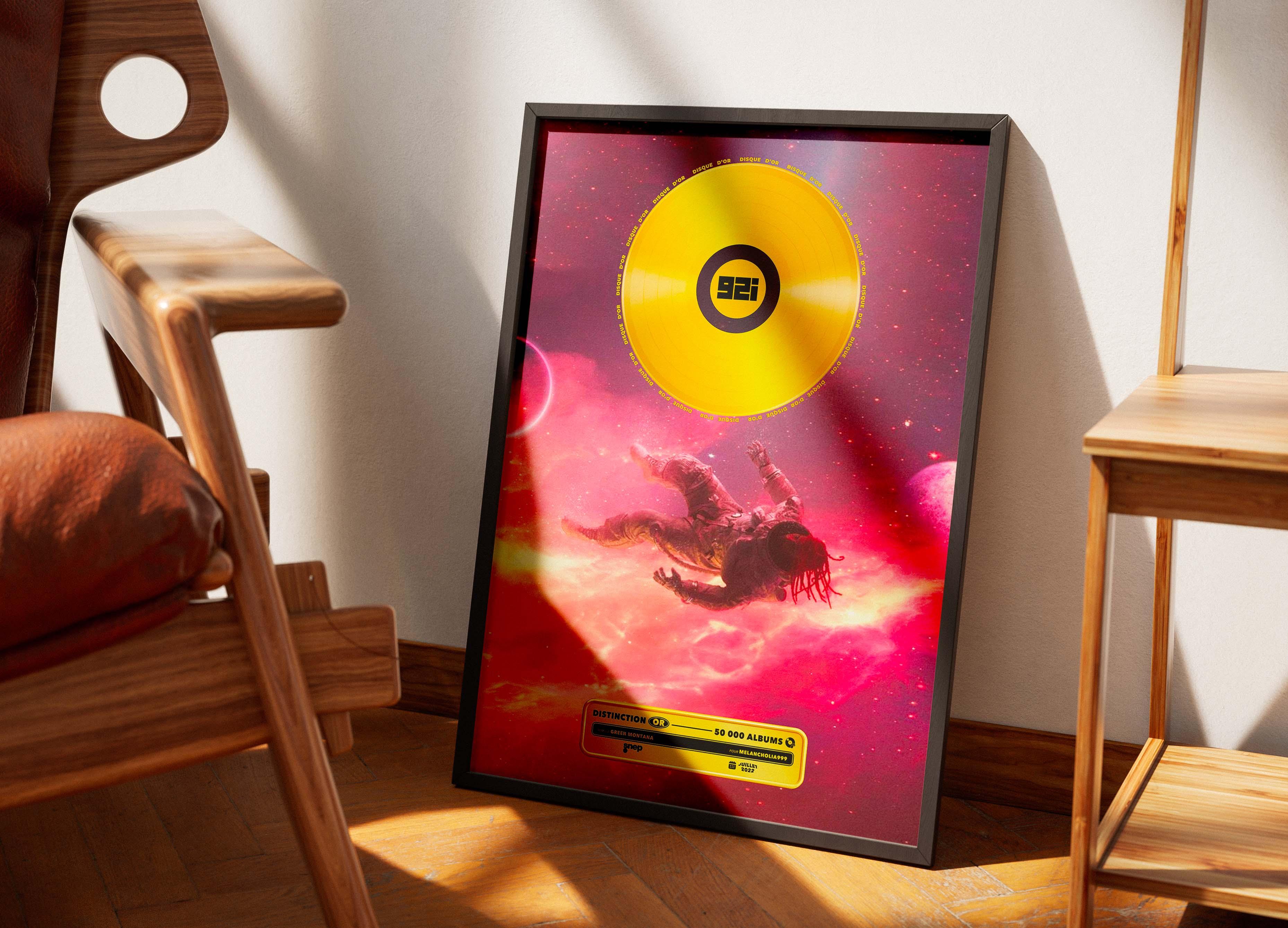 Disque D'or Melancholia 999 Green Montana - Backyard