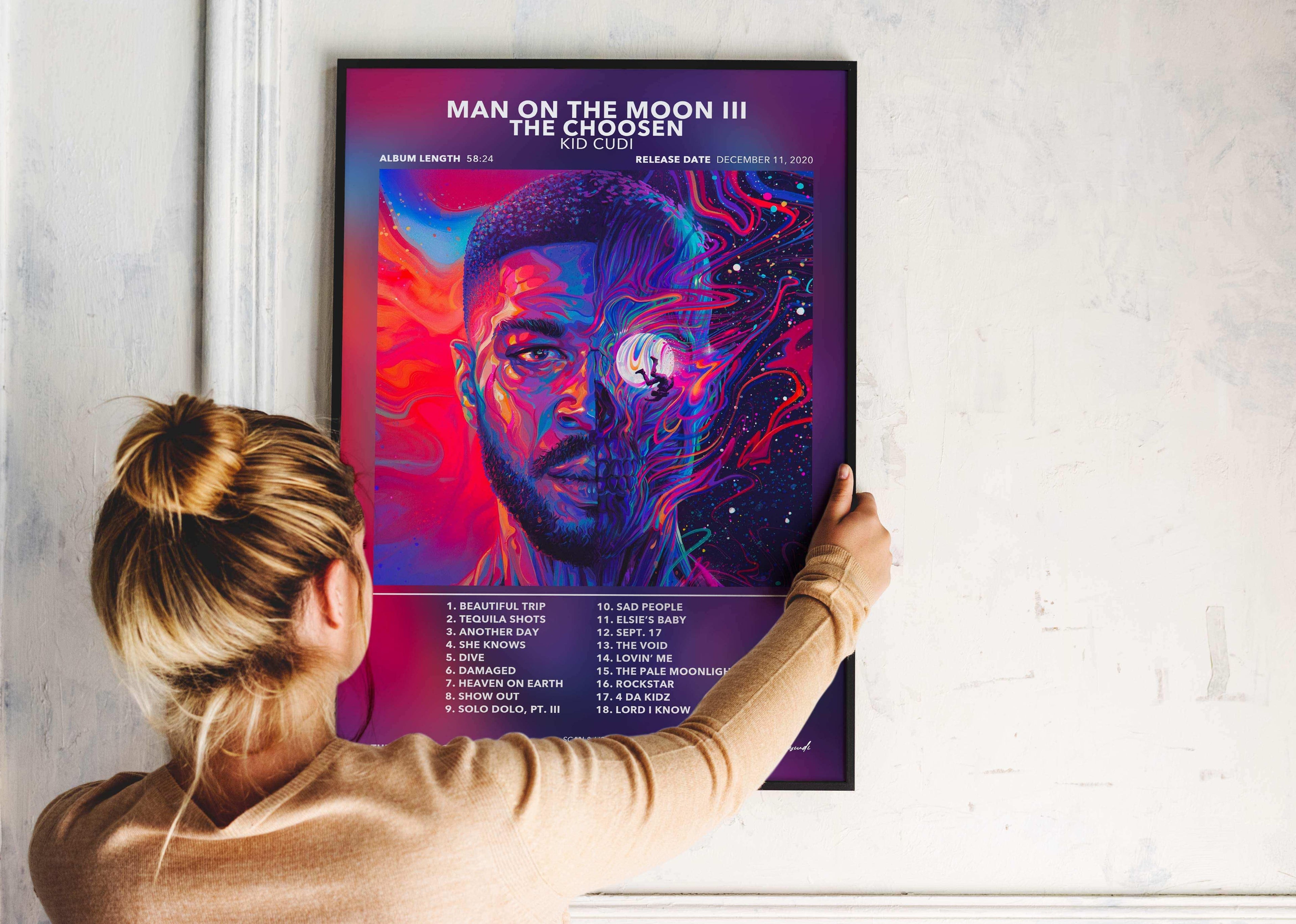 Poster Man On The Moon 3 : The Choosen Kid Cudi - Backyard