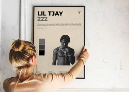 222 Lil Tjay Poster