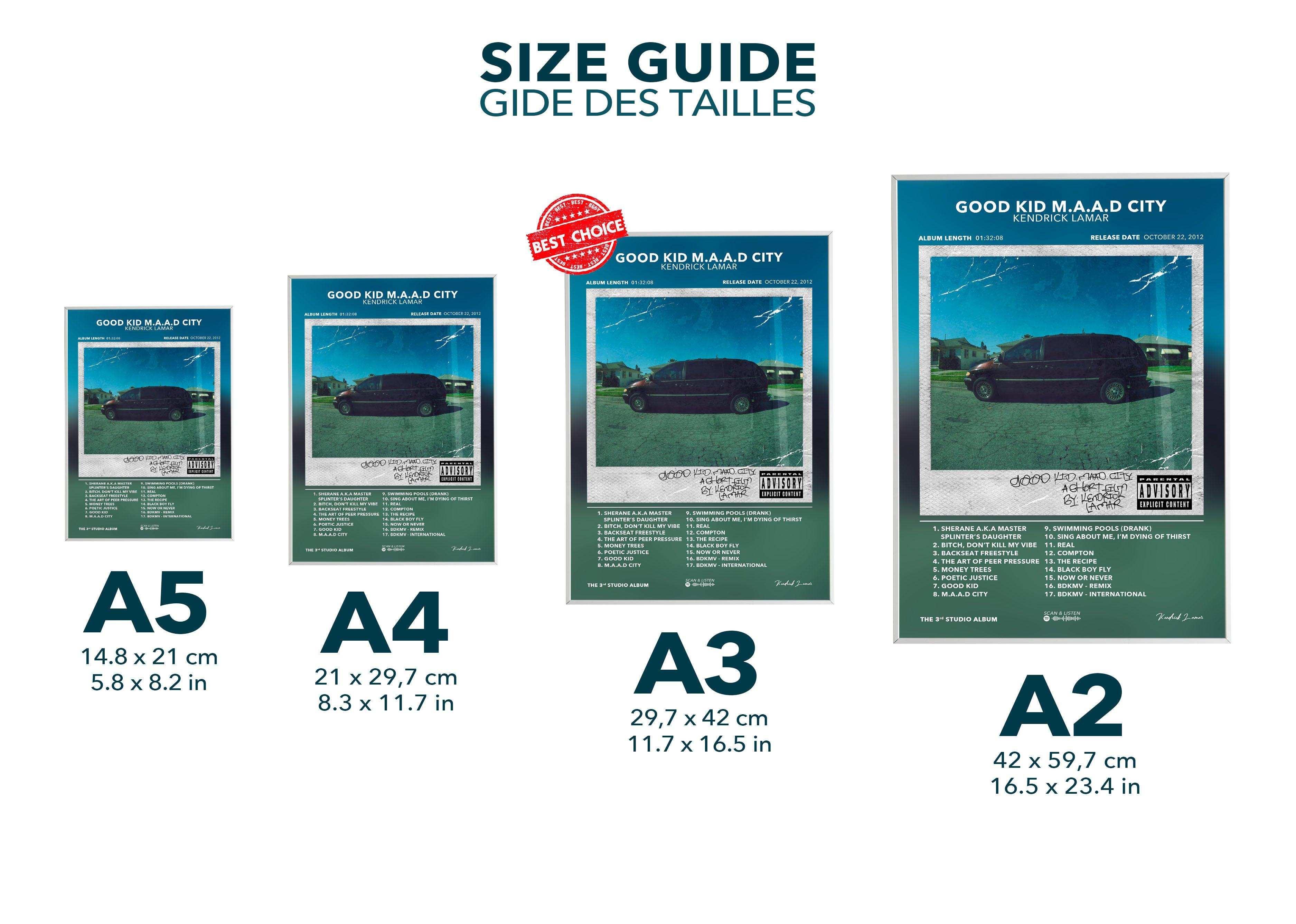 Poster Good Kid M.A.A.D City Kendrick Lamar - Backyard