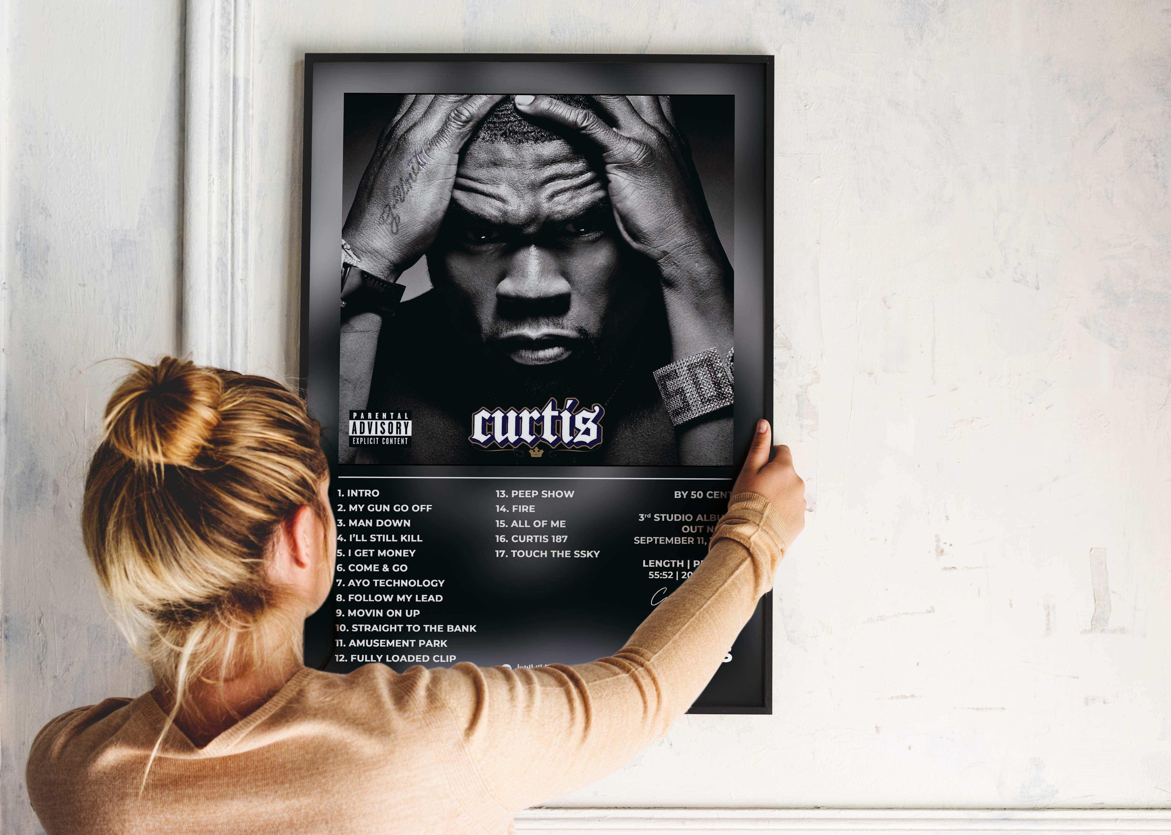 Curtis 50 Cent Poster - Backyard