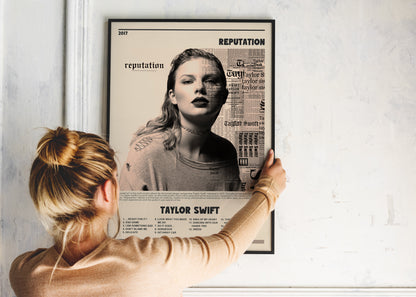 Reputation Taylor Swift Poster Backyard