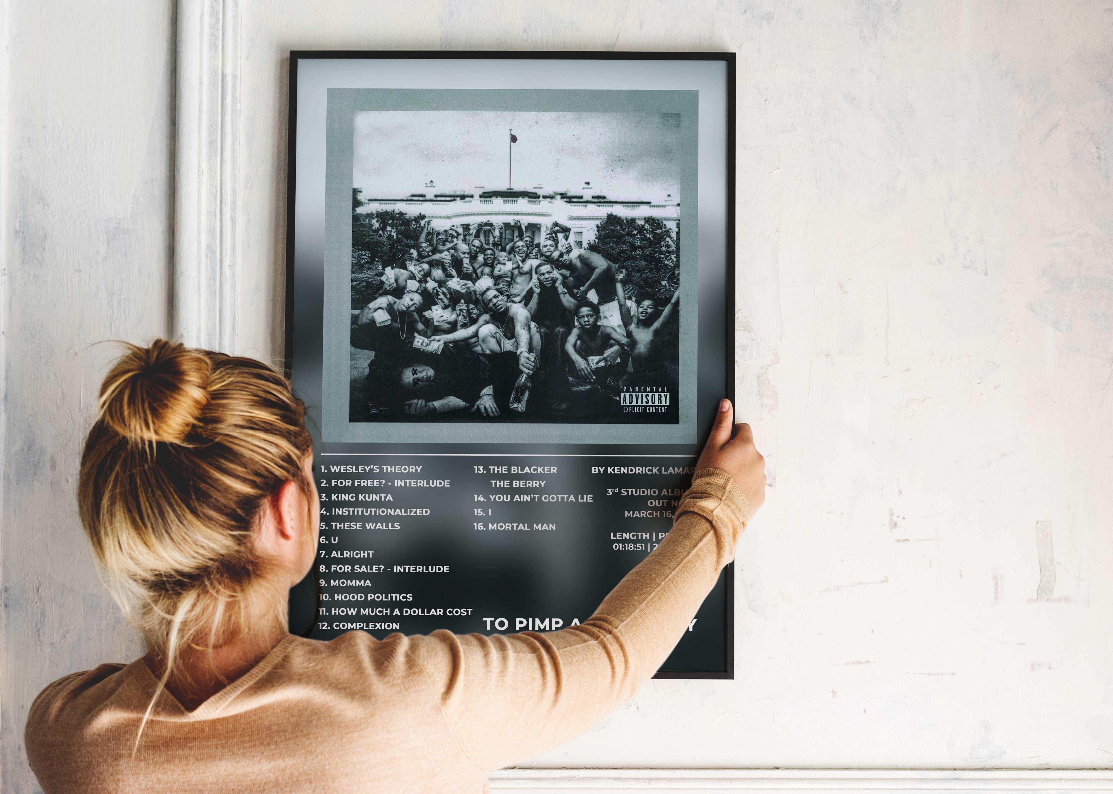 To Pimp A Butterfly Kendrick Lamar Poster - Backyard