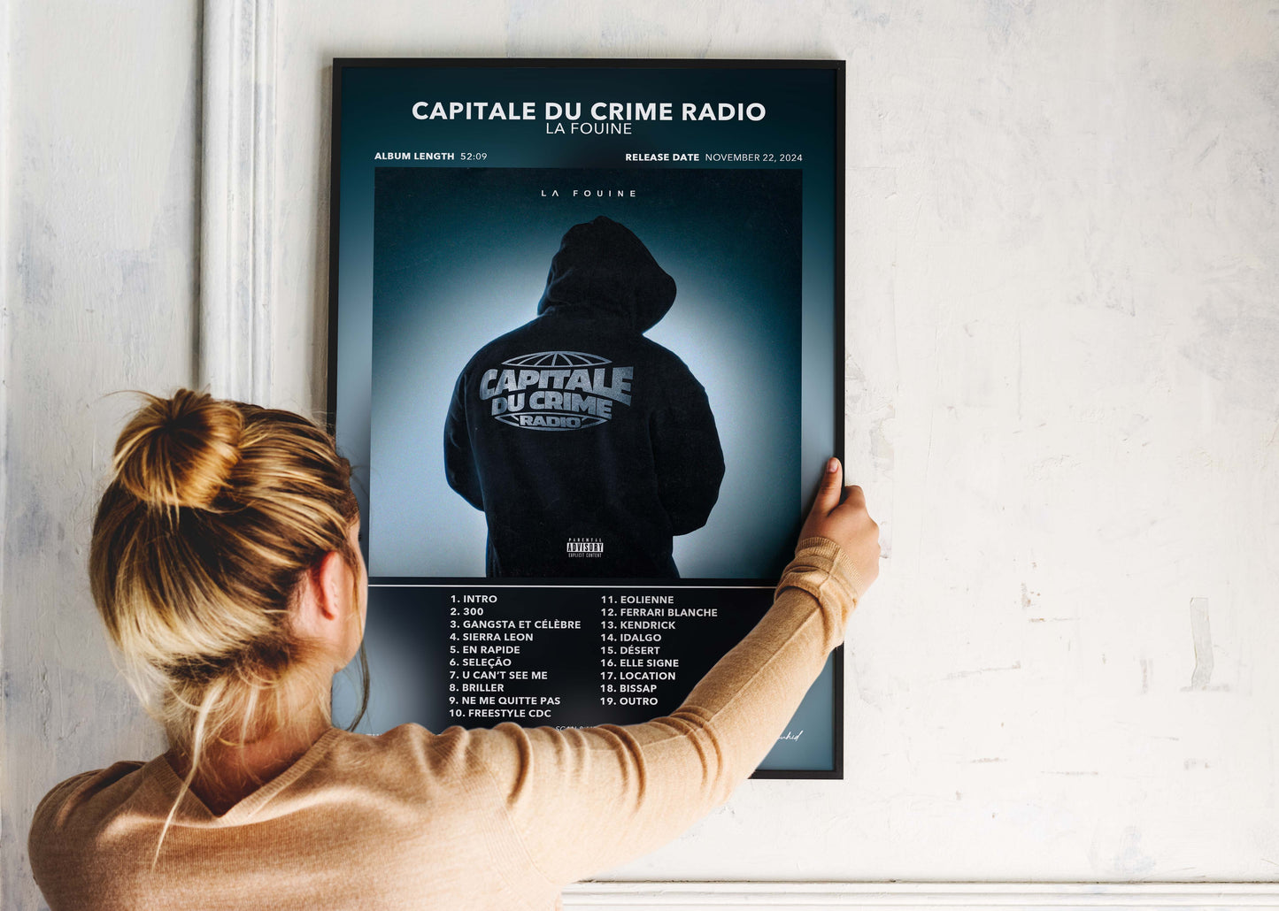 Poster Capitale Du Crime Radio La Fouine