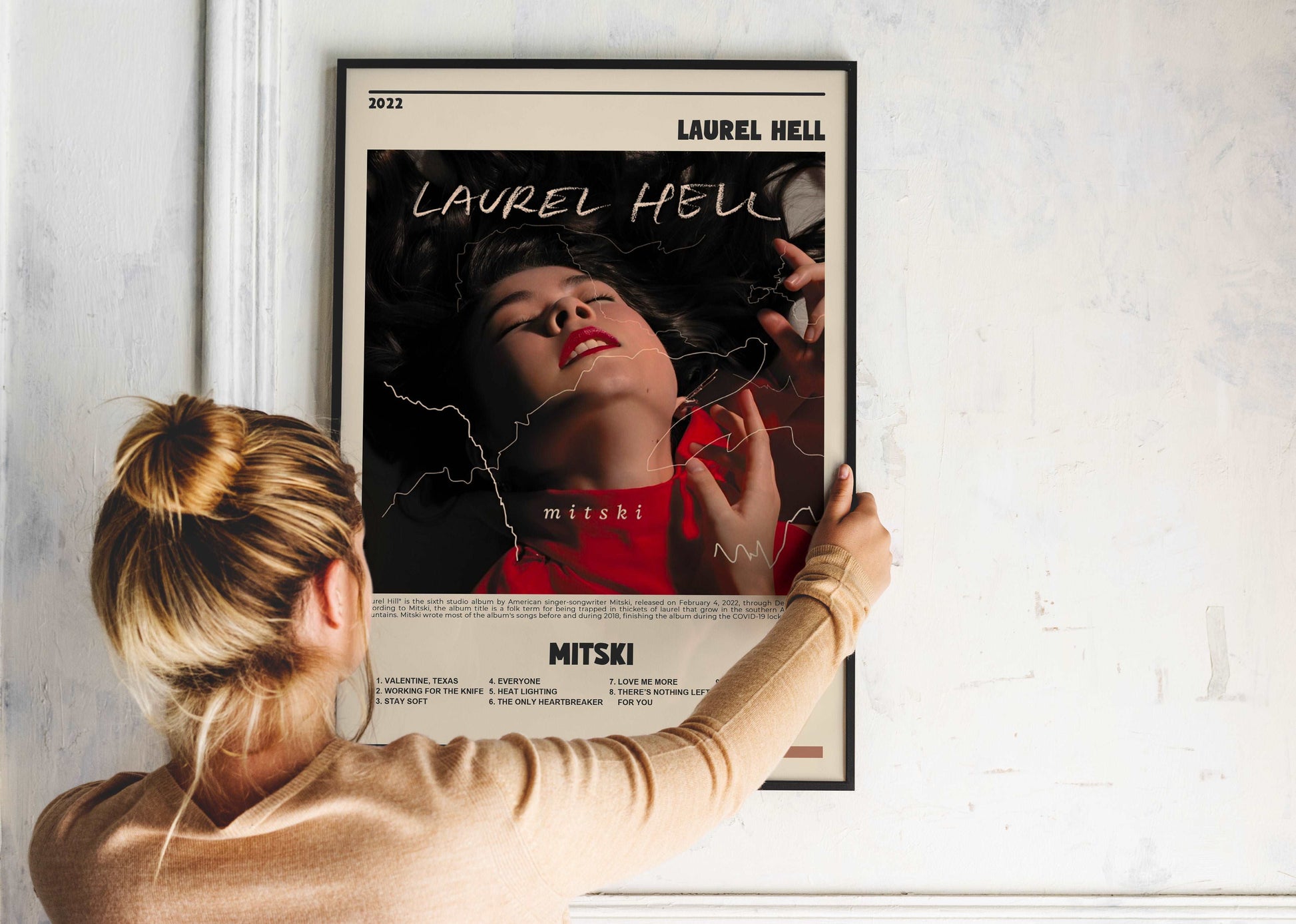 Laurel Hell Mitski Poster