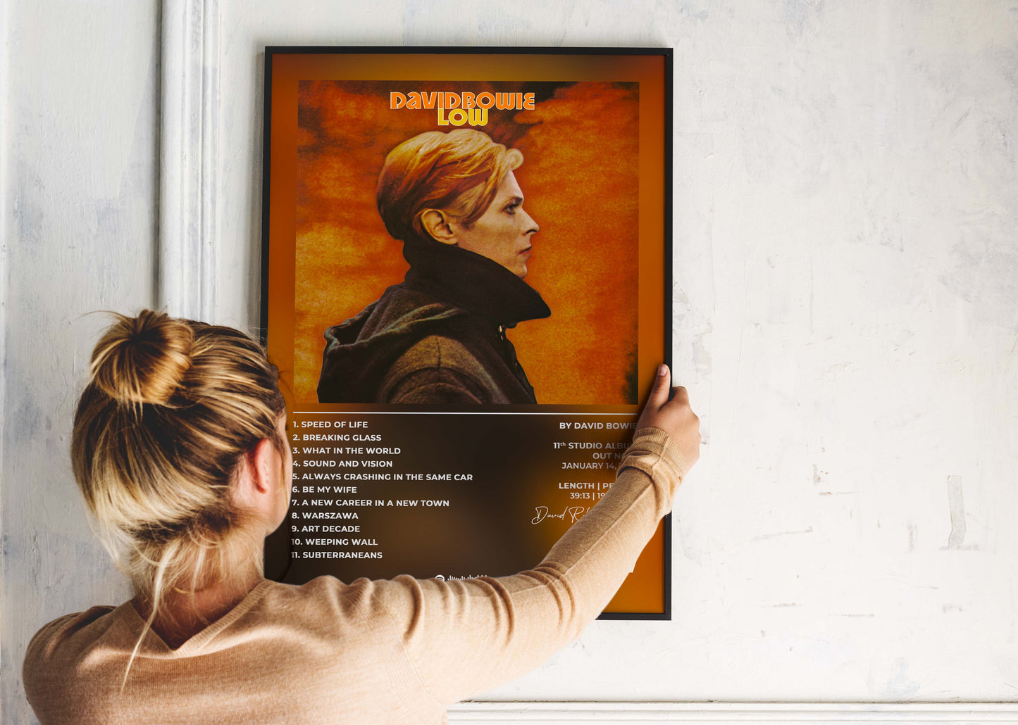 Low David Bowie Poster