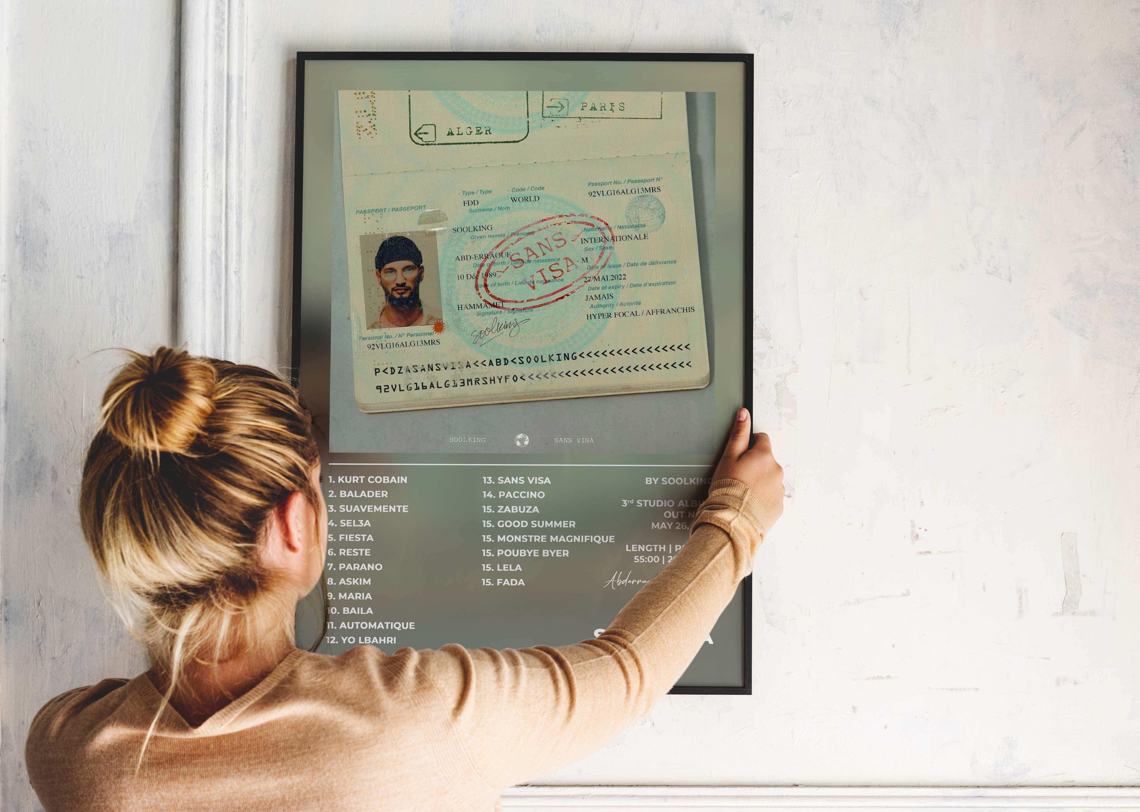 Sans Visa Soolking Poster - Backyard