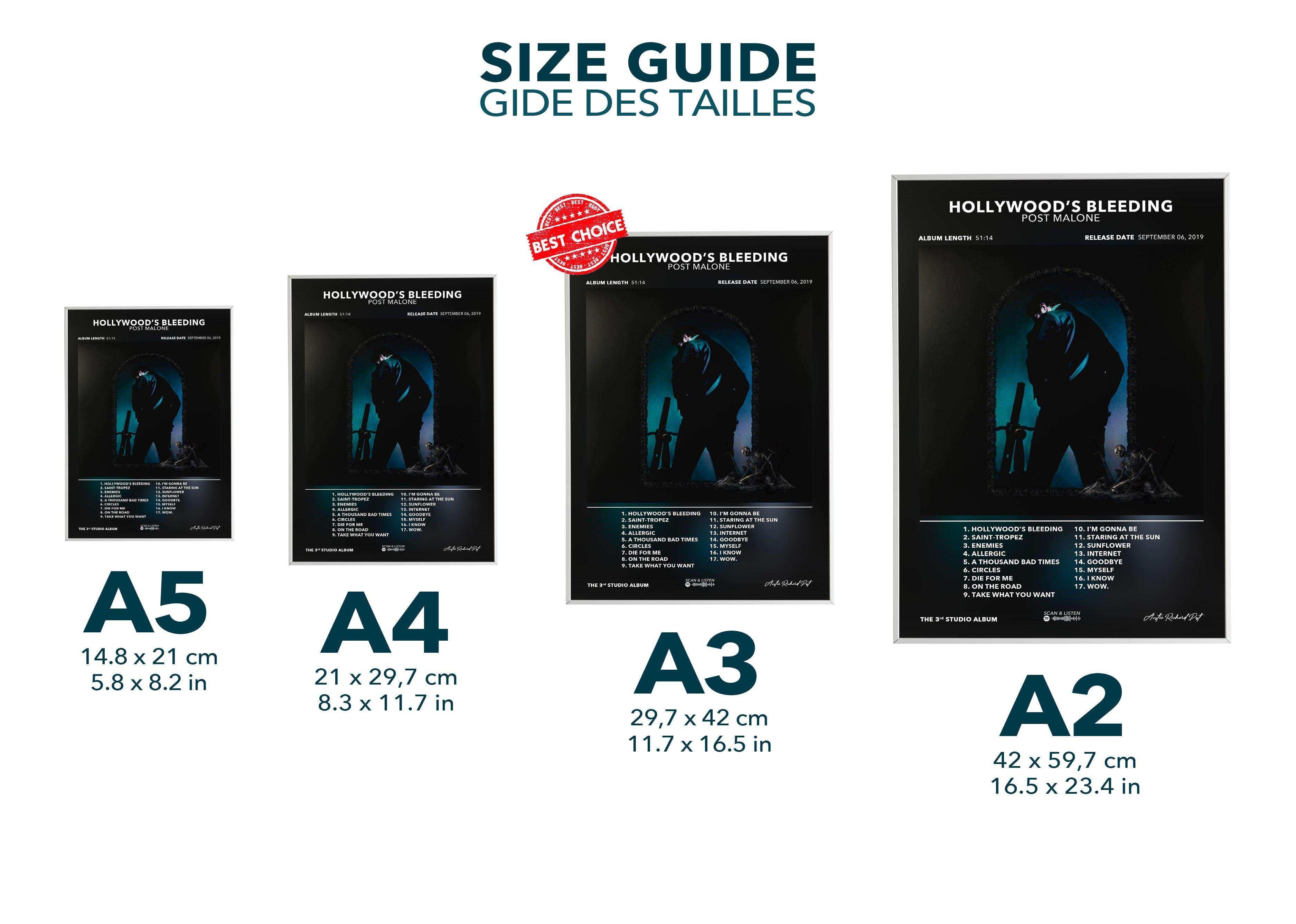 Poster Hollywood's Bleeding Post Malone - Backyard