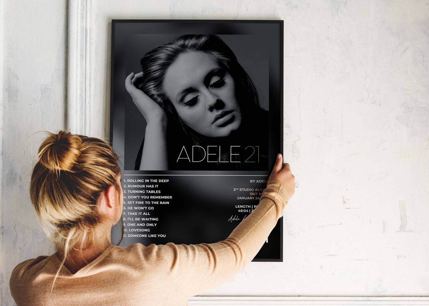 21 Adele Poster Backyard