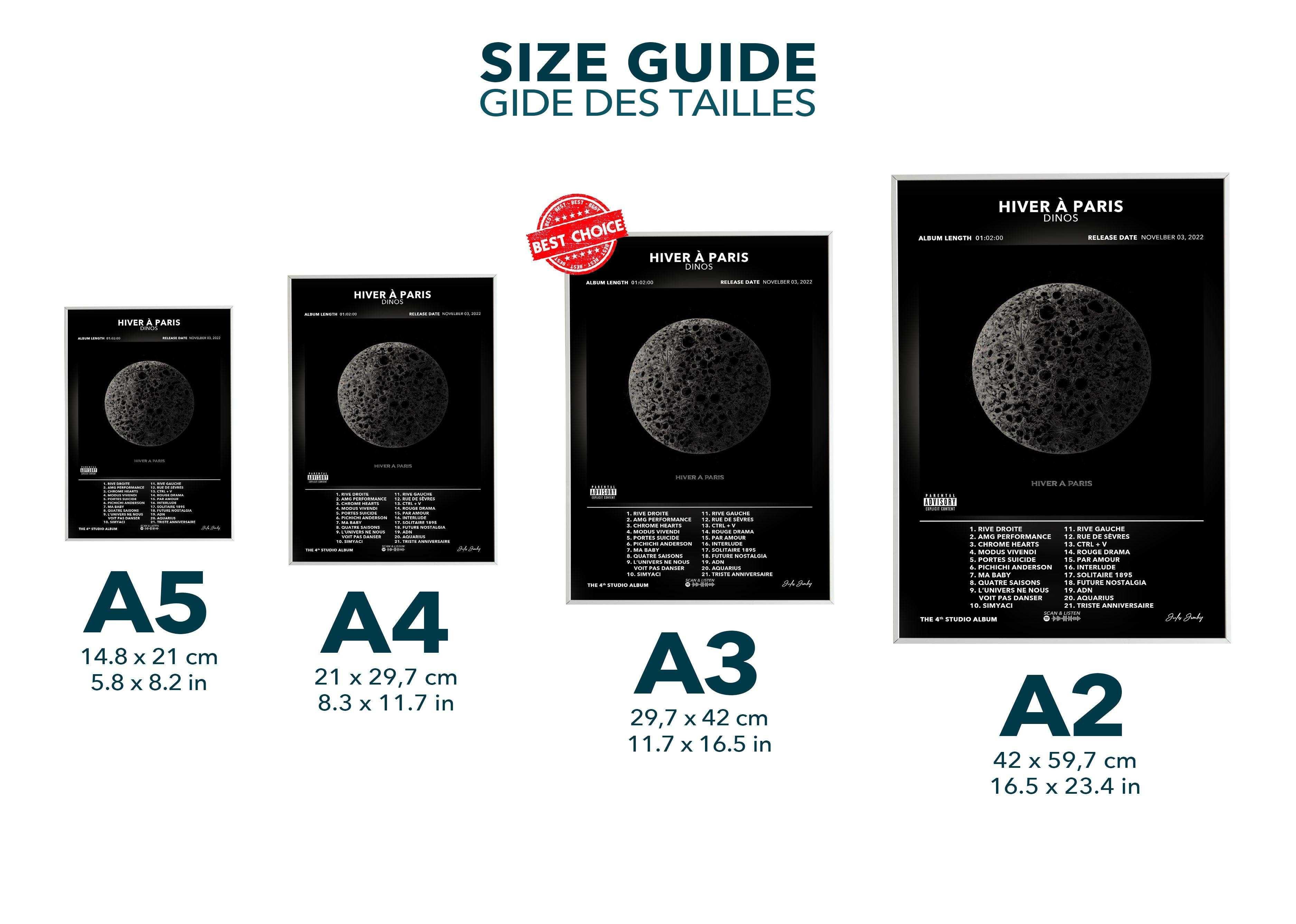 Poster Hiver À Paris Dinos - Backyard