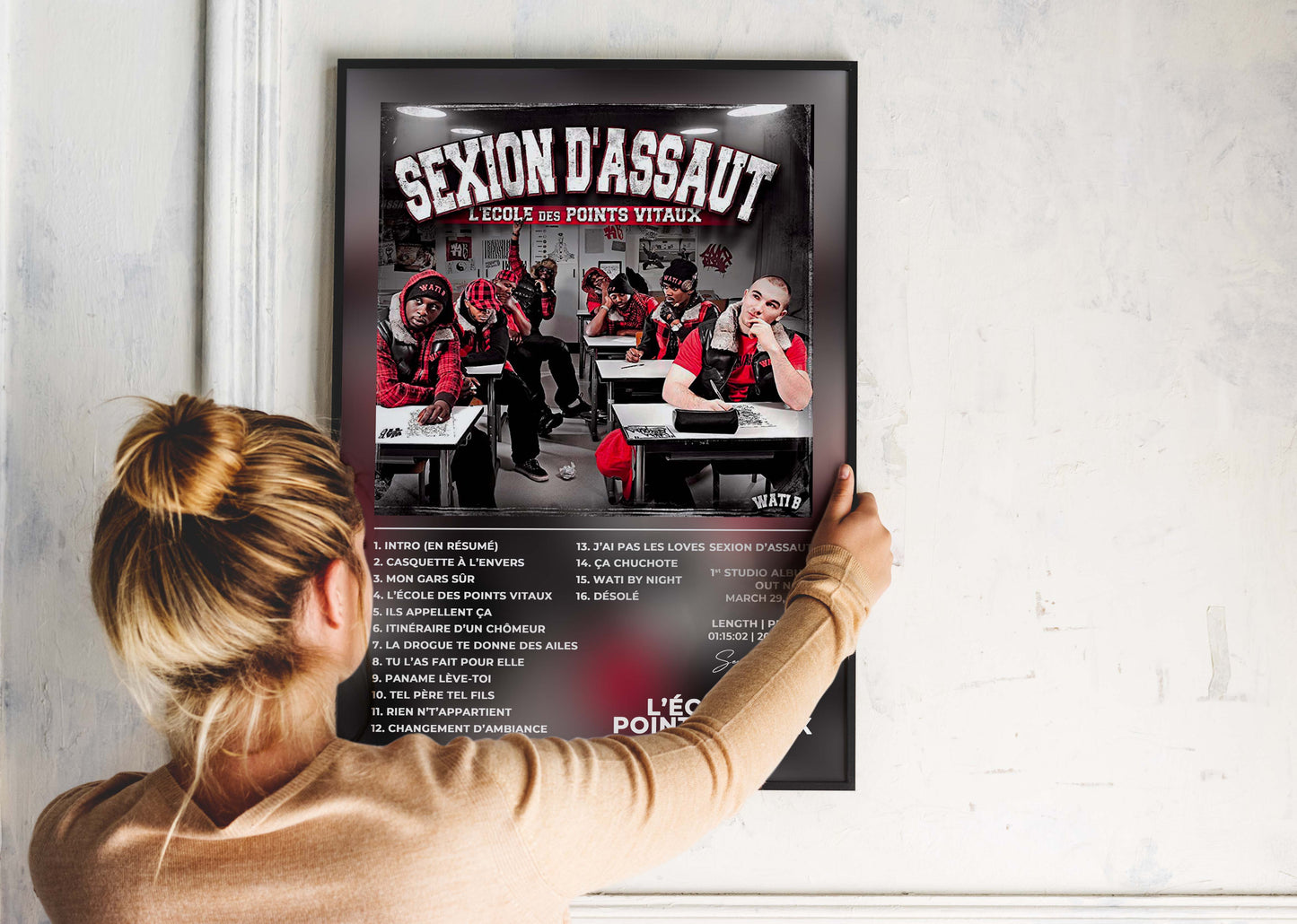 L'École Des Points Vitaux Sexion D'Assaut Poster Backyard