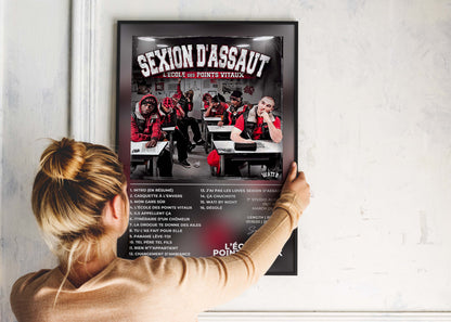 L'École Des Points Vitaux Sexion D'Assaut Poster Backyard