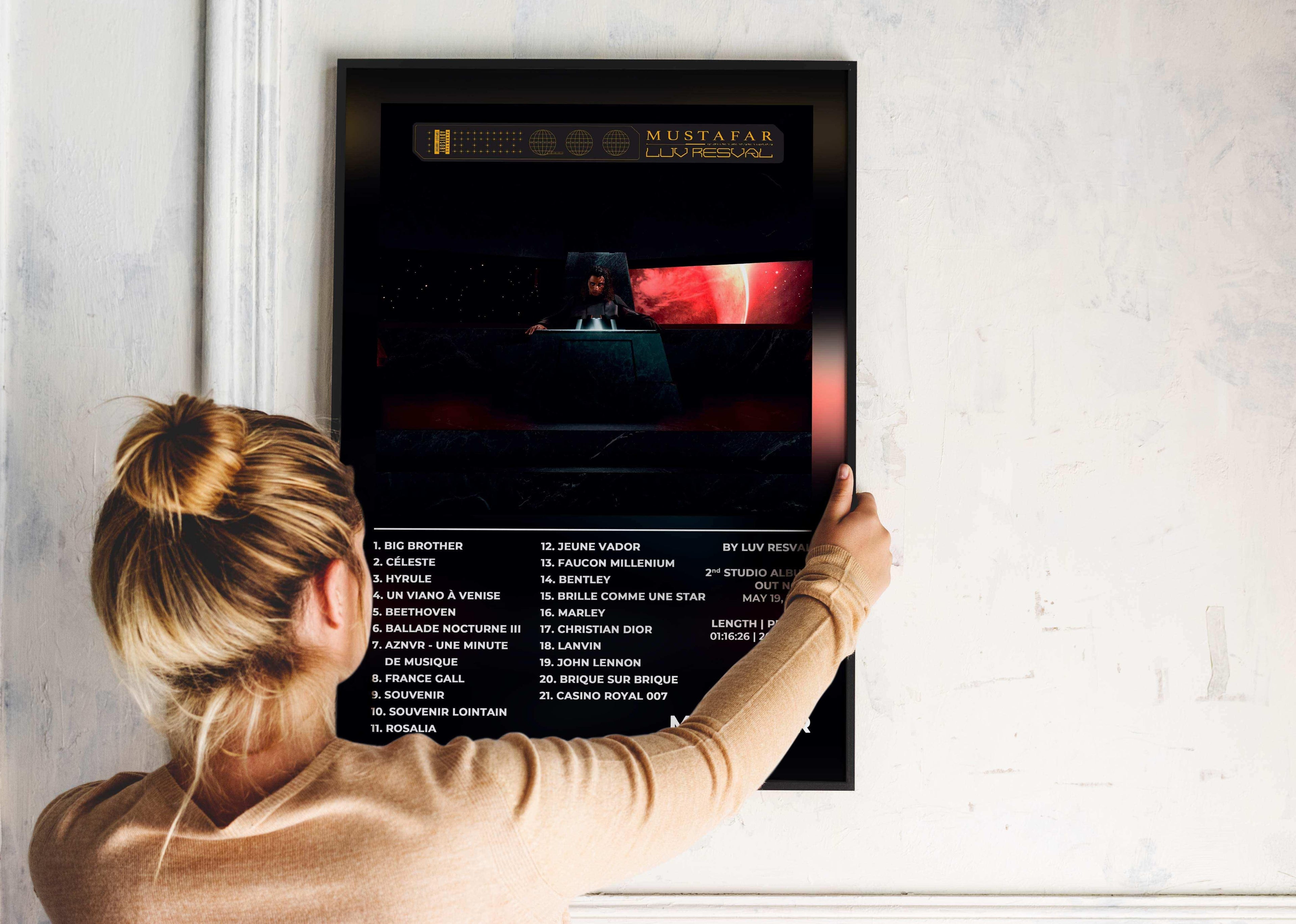 Mustafar Luv Resval Poster - Backyard