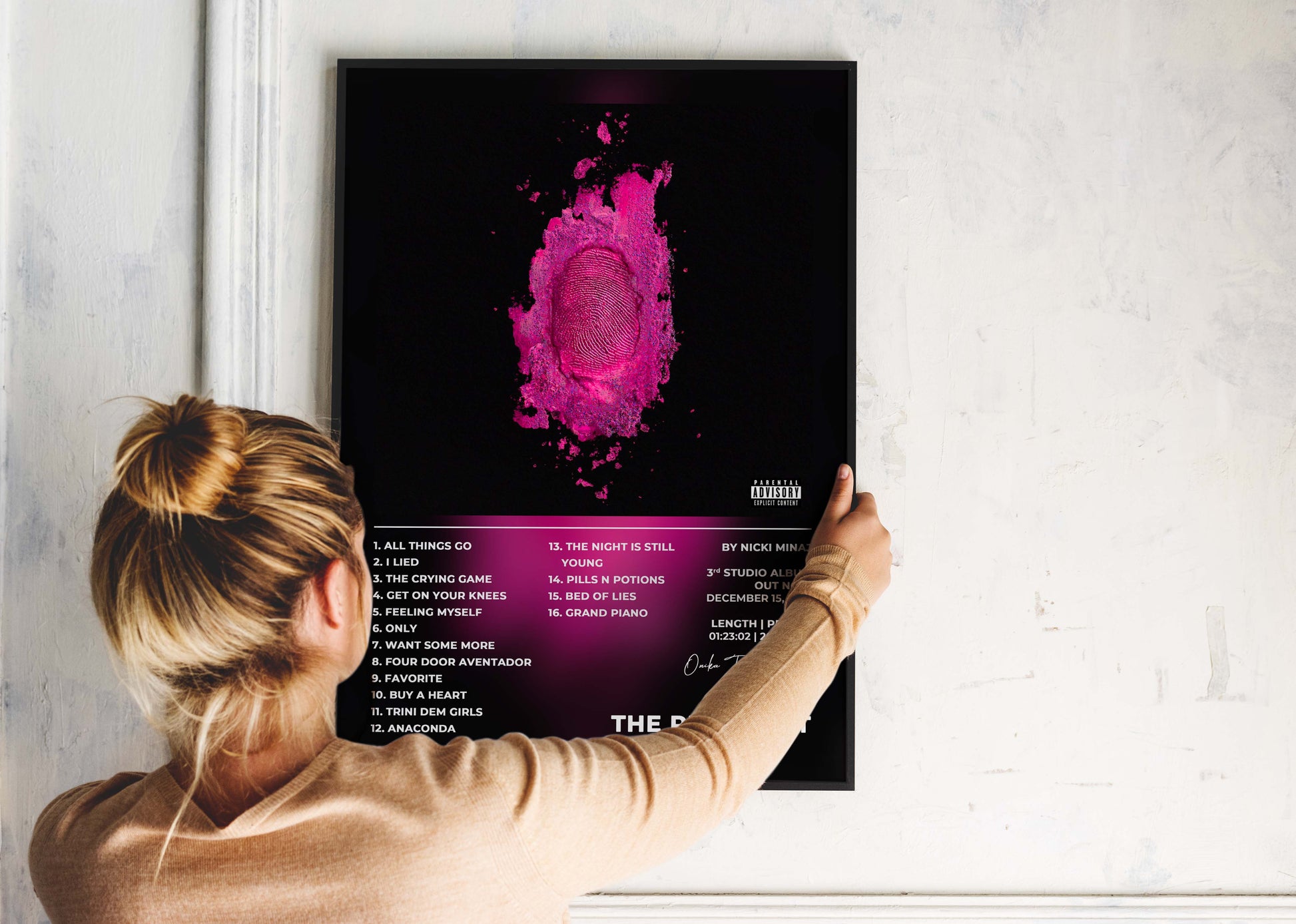 The Pinkprint Nicki Minaj Poster Backyard