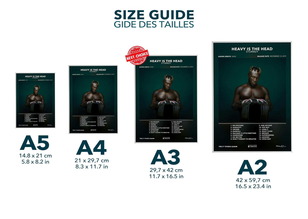 Poster Heavy Is The Head Stormzy - Backyard