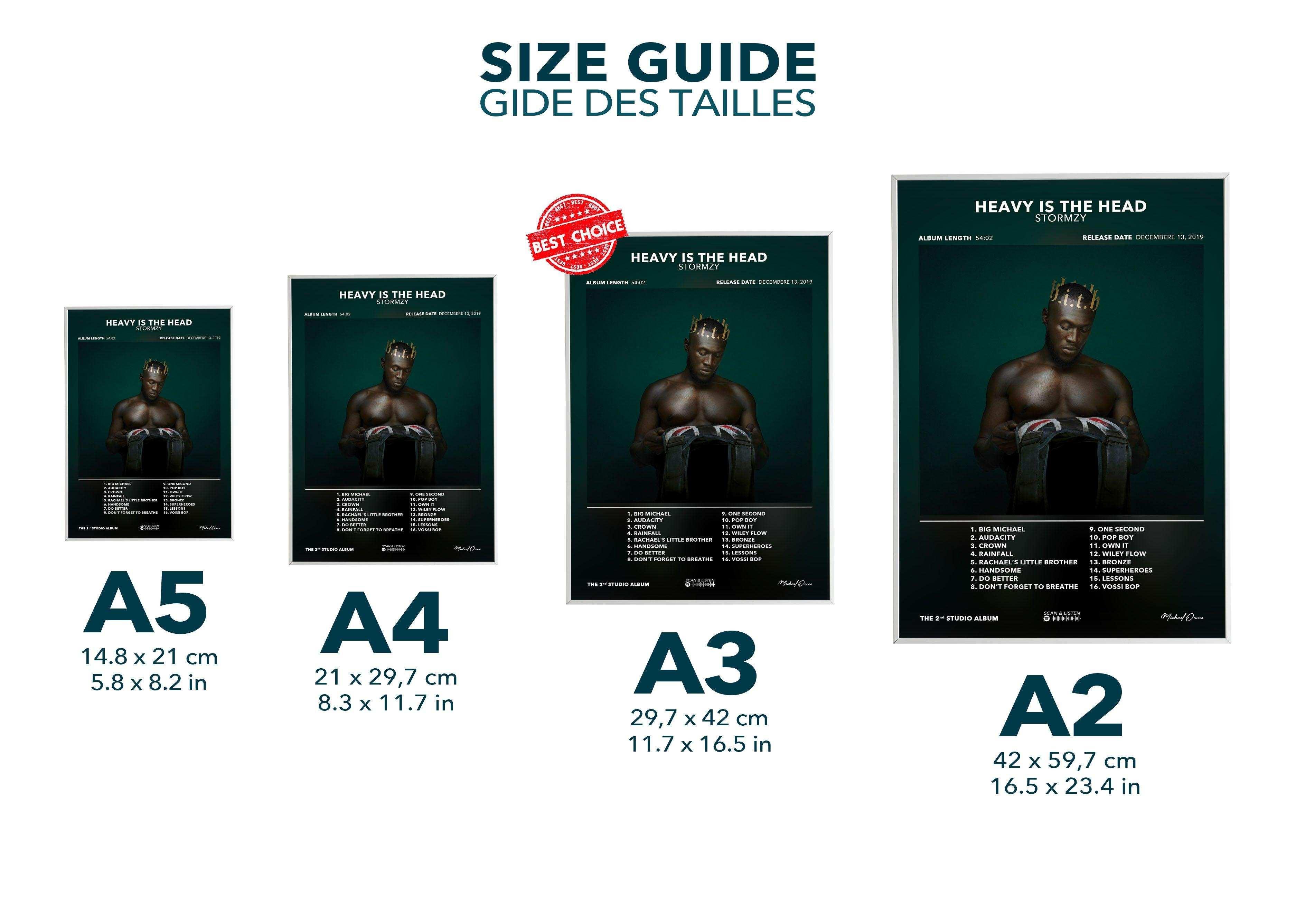 Poster Heavy Is The Head Stormzy - Backyard