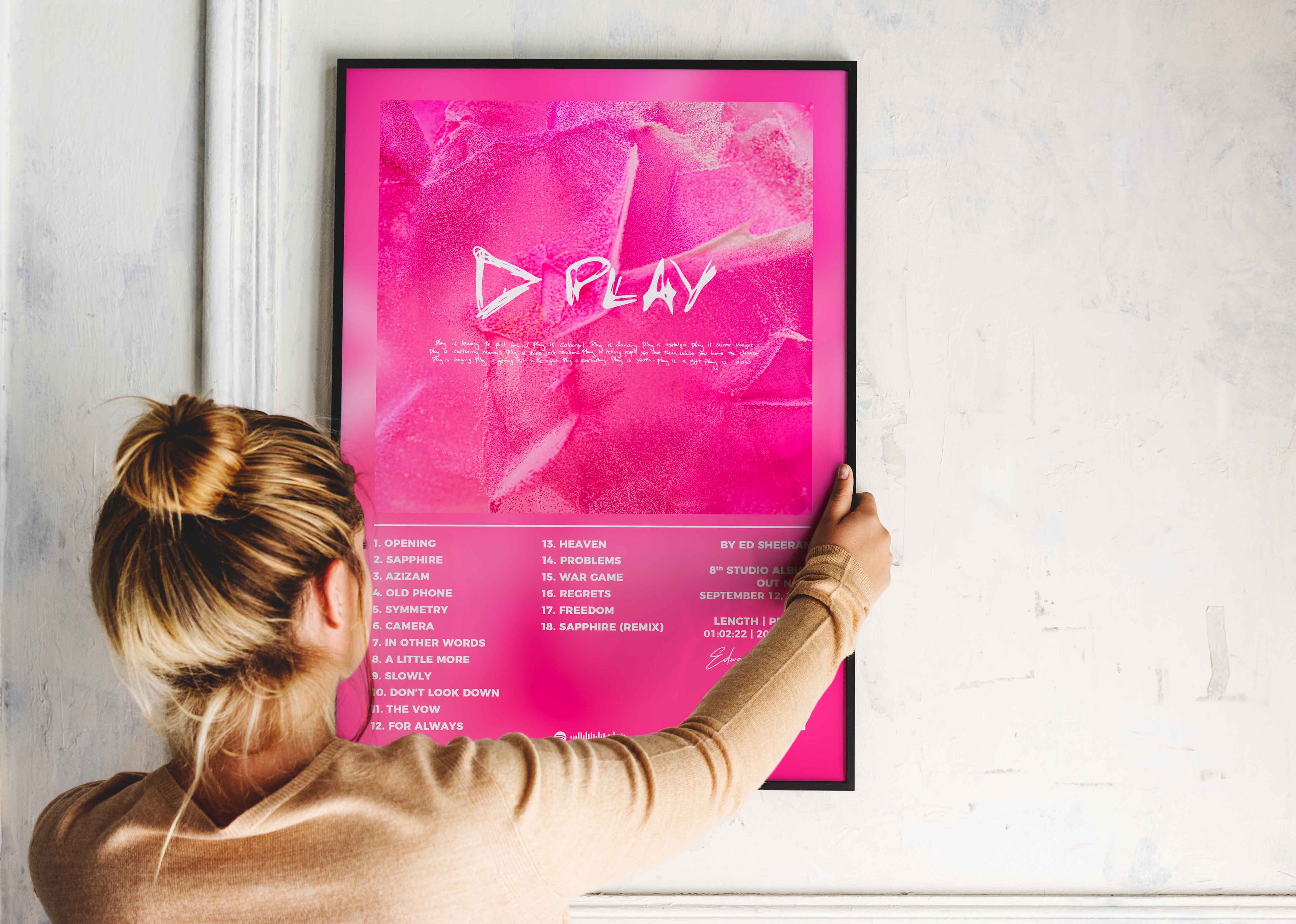 Poster Play Ed Sheeran