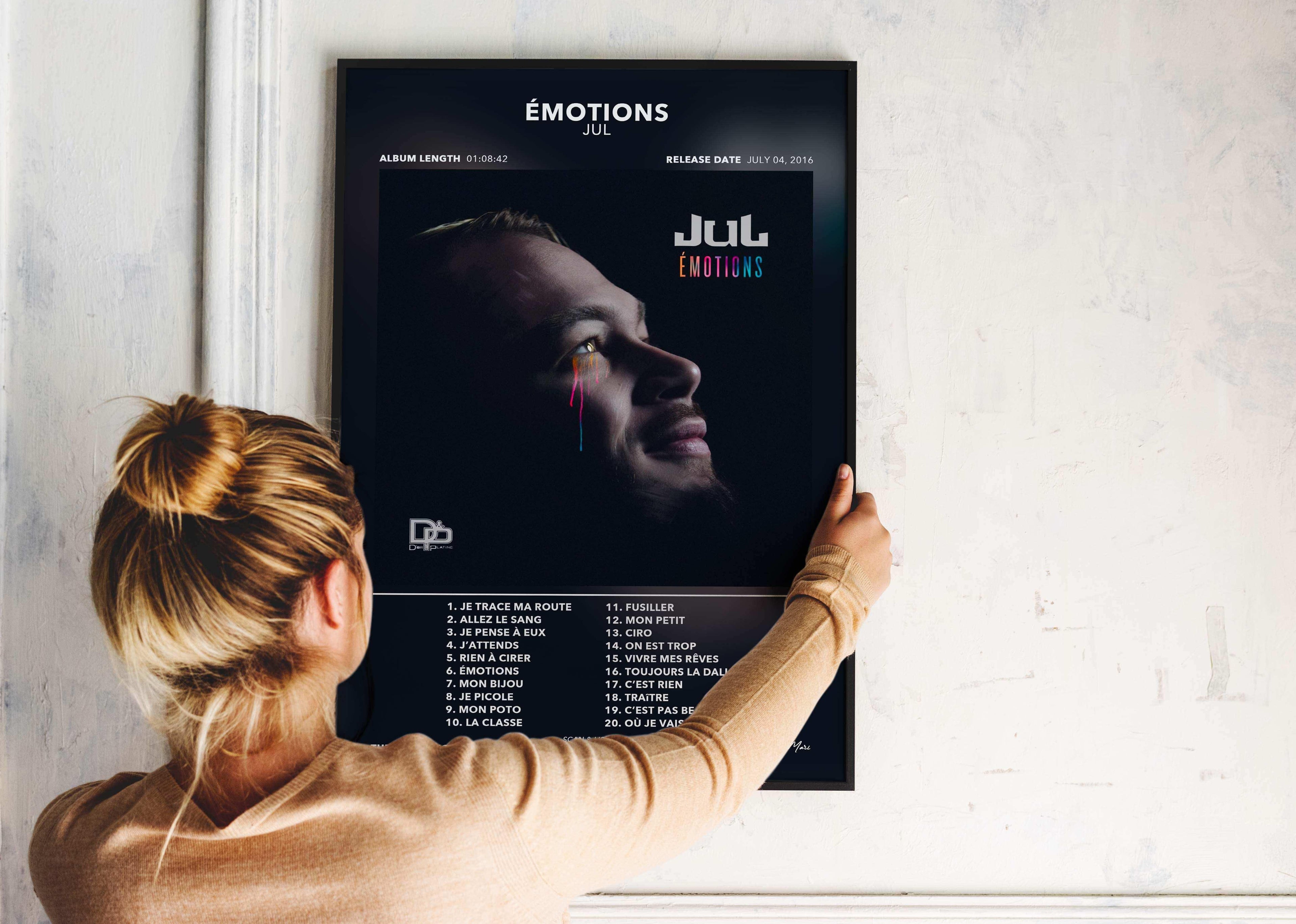 Poster Émotions JUL - Backyard