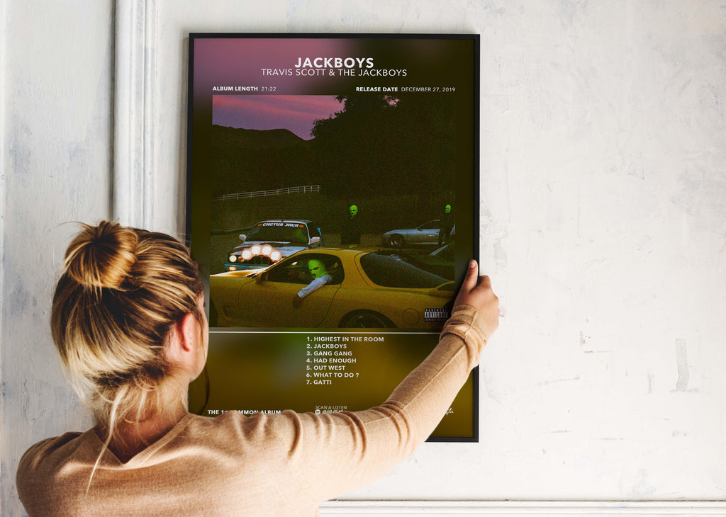 Poster Jackboys Travis Scott - Backyard