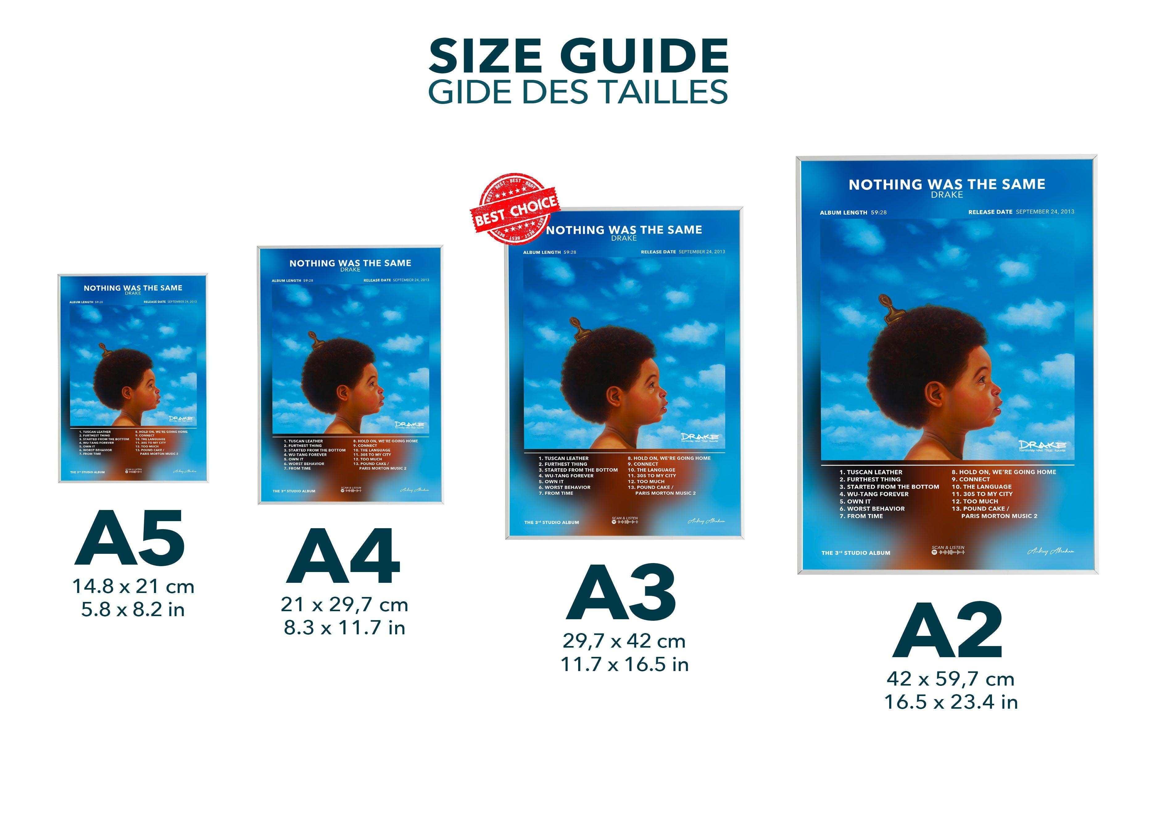 Poster Nothing Was The Same Drake - Backyard