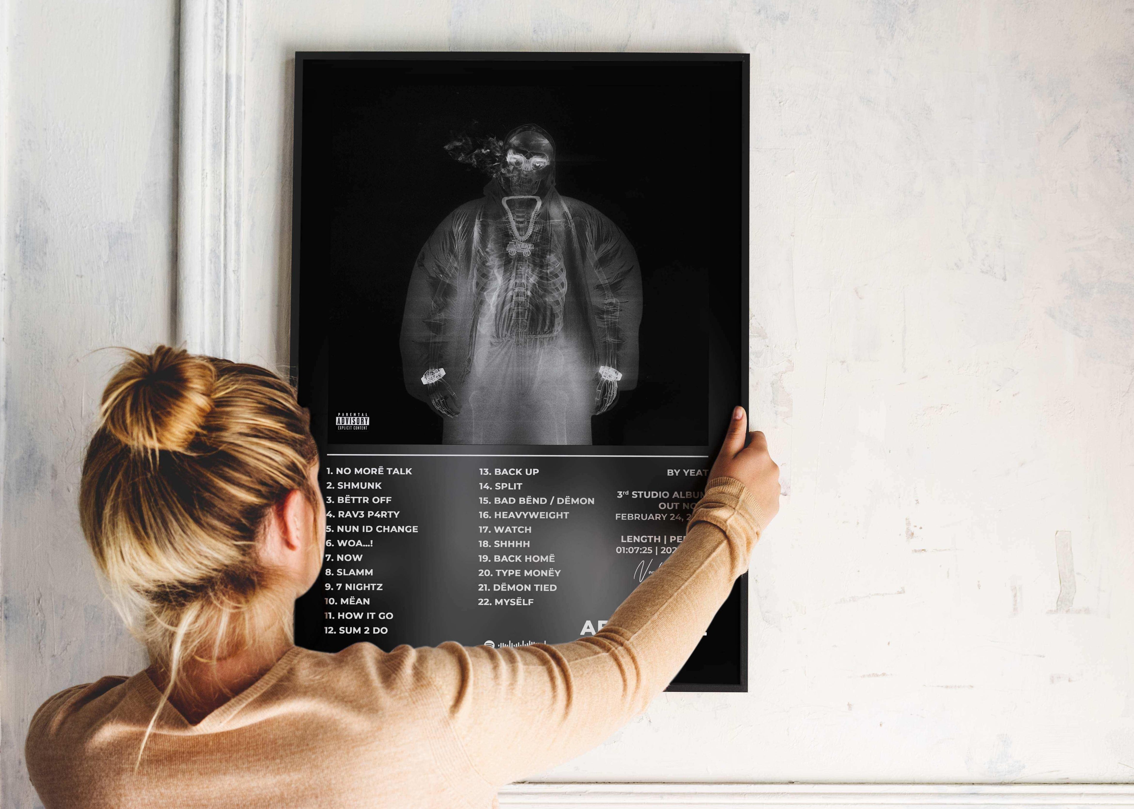 Afterlyfe Yeat Poster - Backyard