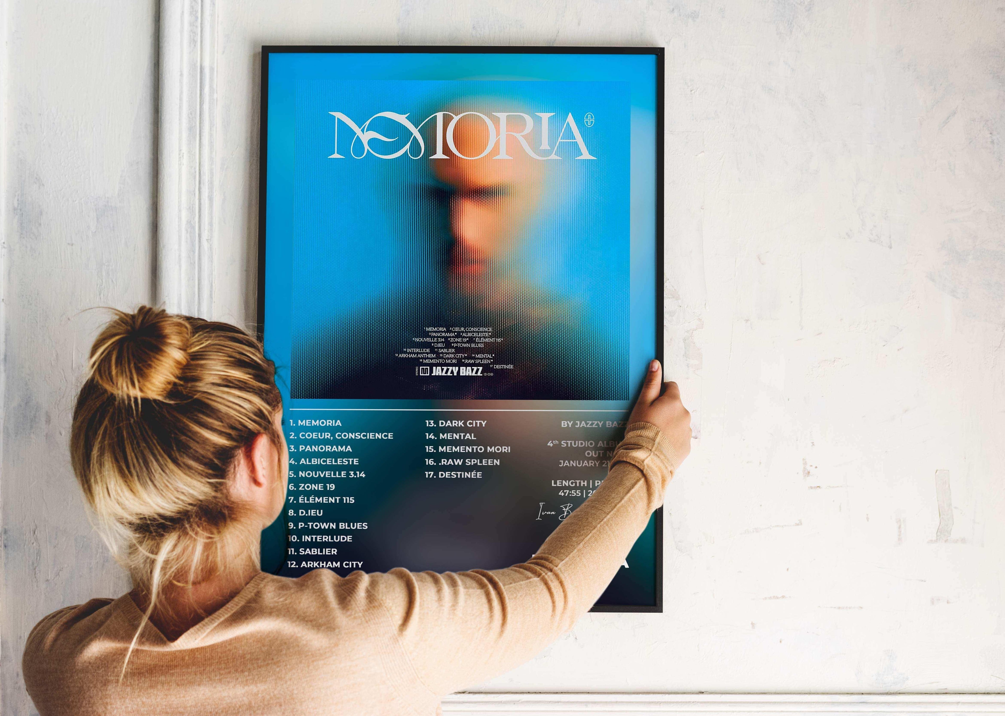 Mémoria Jazzy Bazz Poster - Backyard