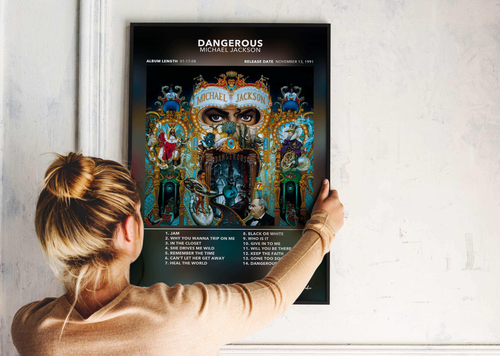 Poster Dangerous Michael Jackson - Backyard