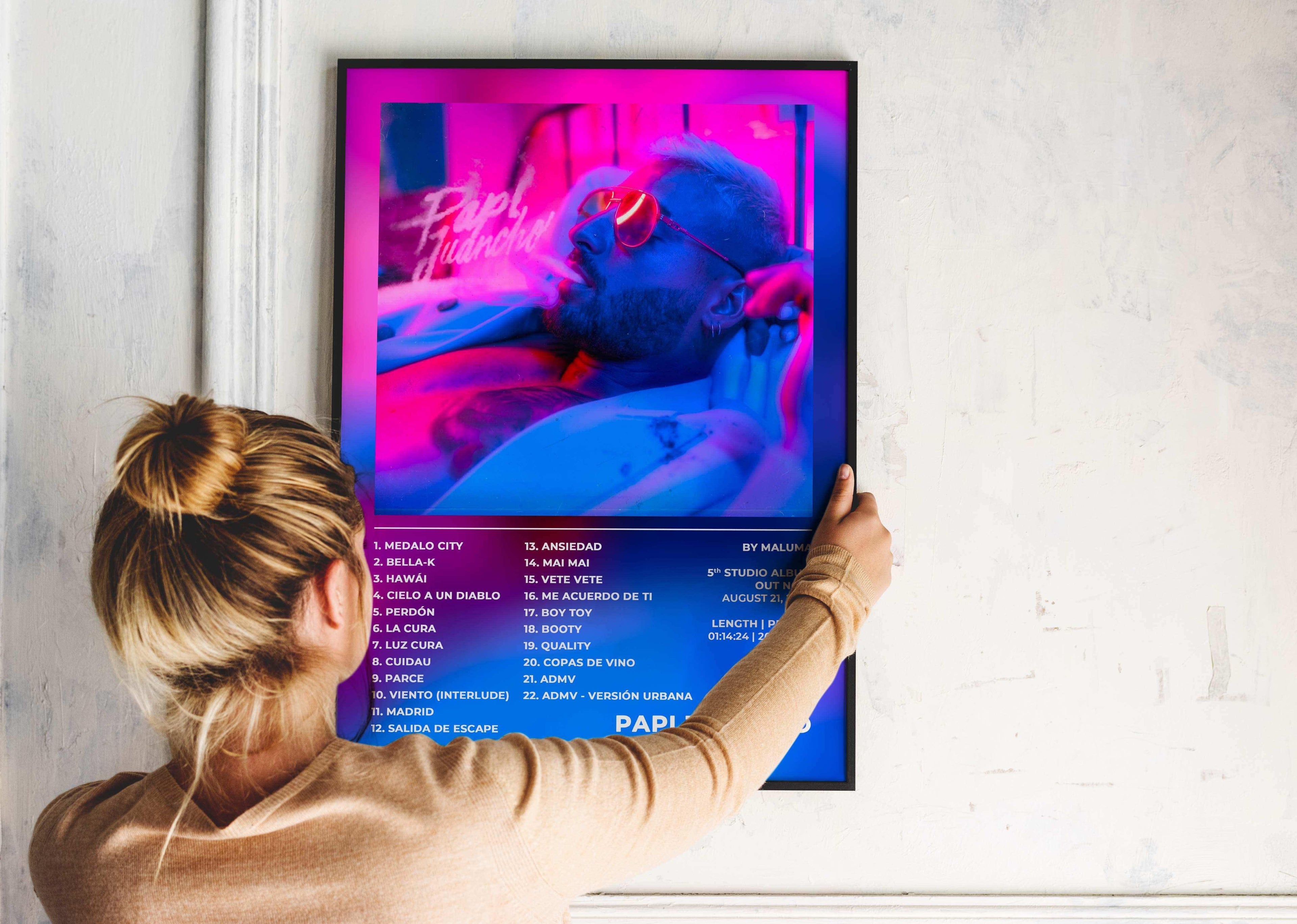 Papi Juancho Maluma Poster - Backyard