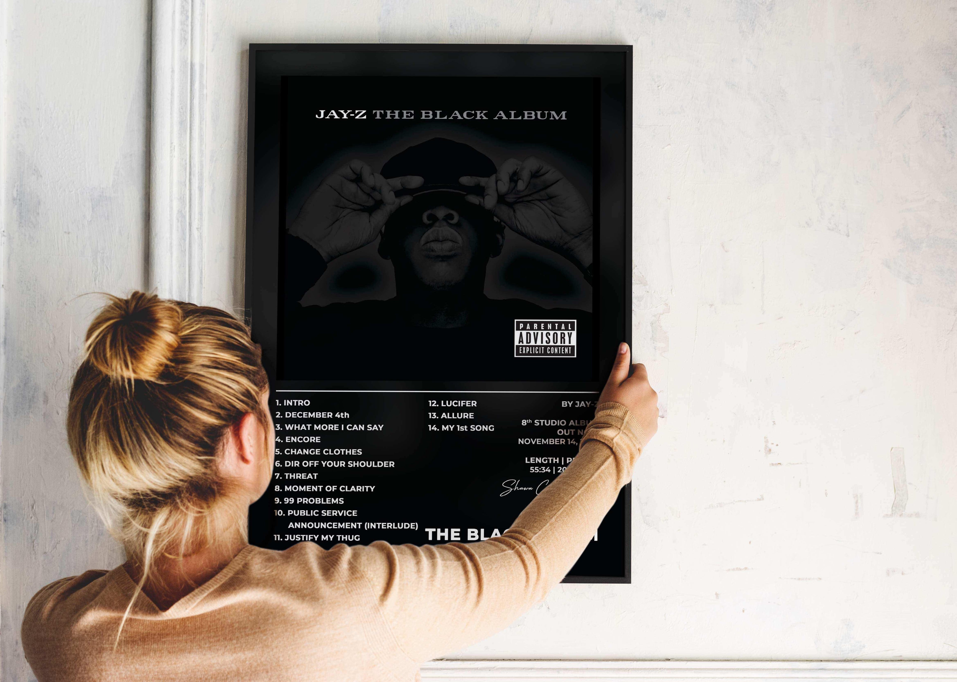 The Black Album Jay-Z Poster - Backyard