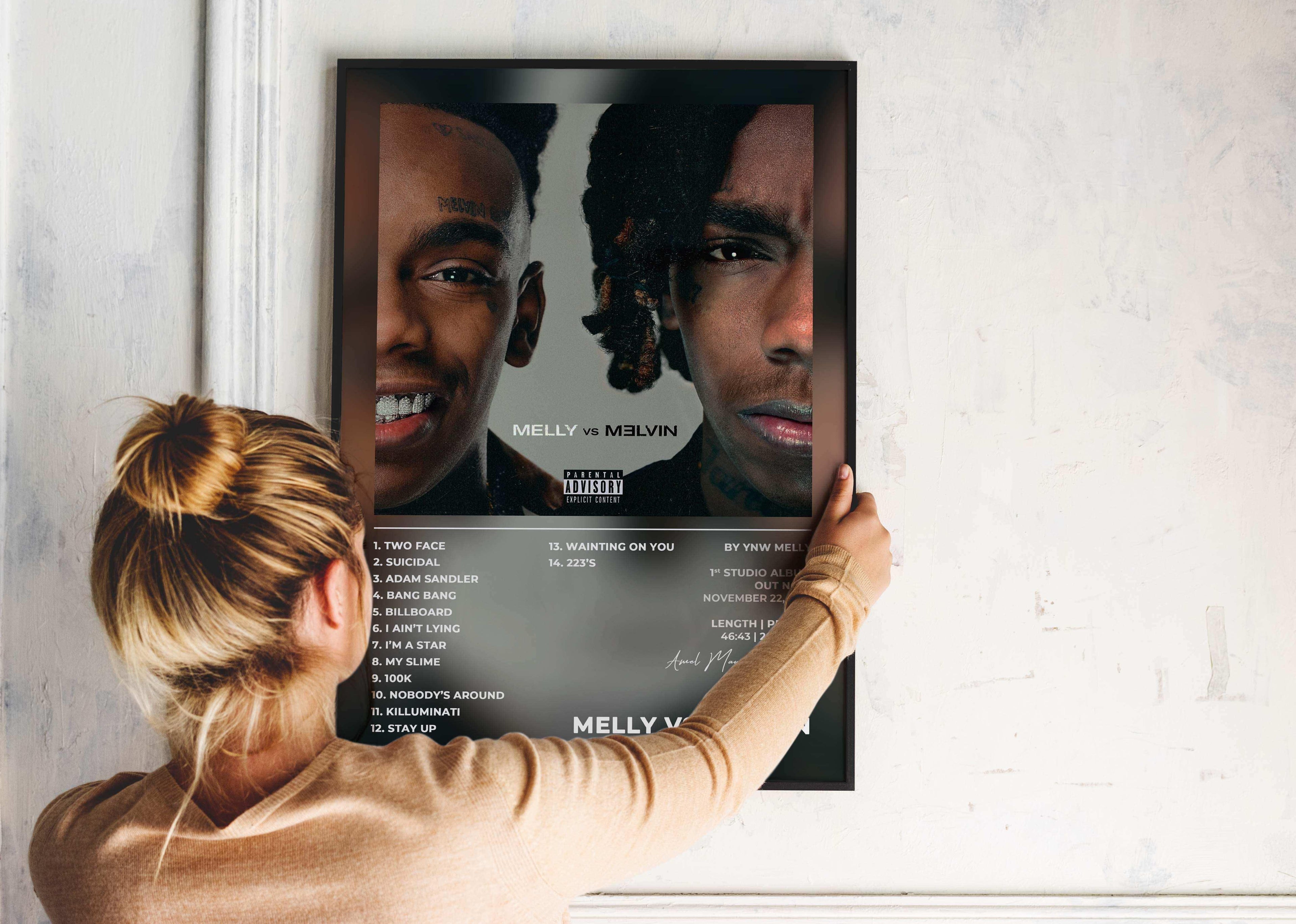 Melly vs Mevin YNW Melly Poster - Backyard