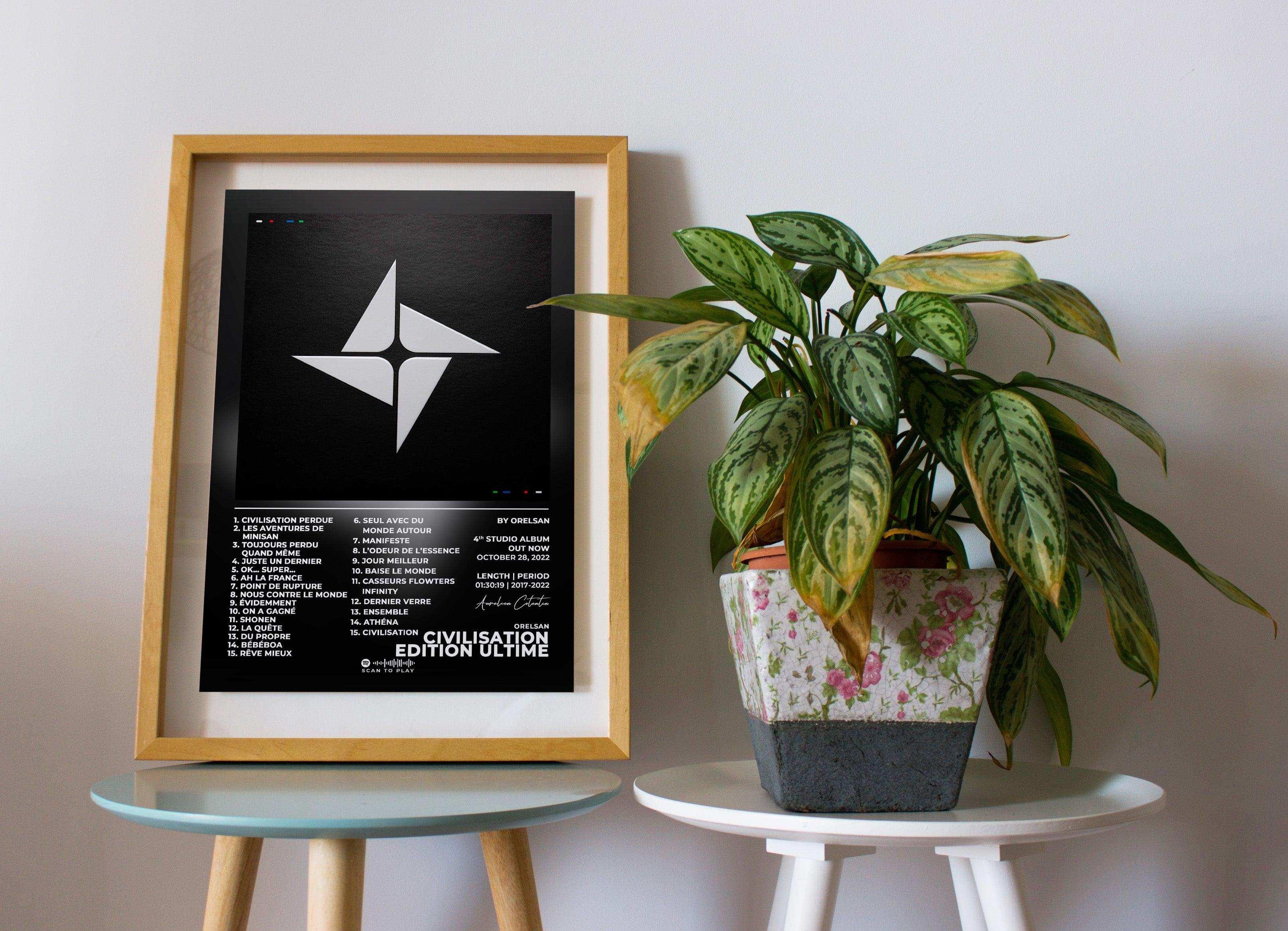 Civilisation Ultime Orelsan Poster - Backyard