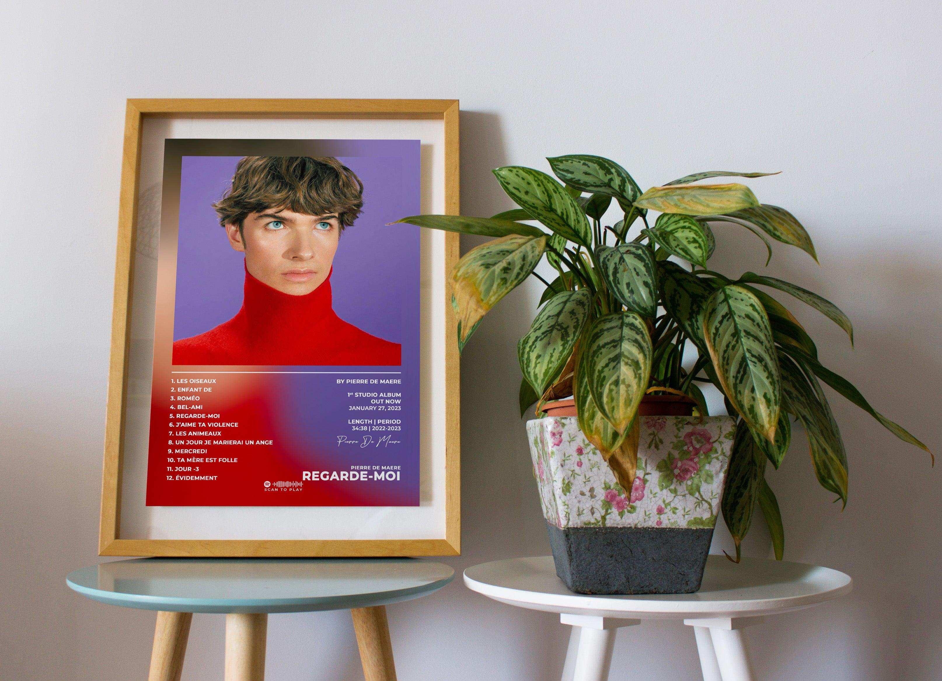 Regarde-moi Pierre De Maere Poster - Backyard