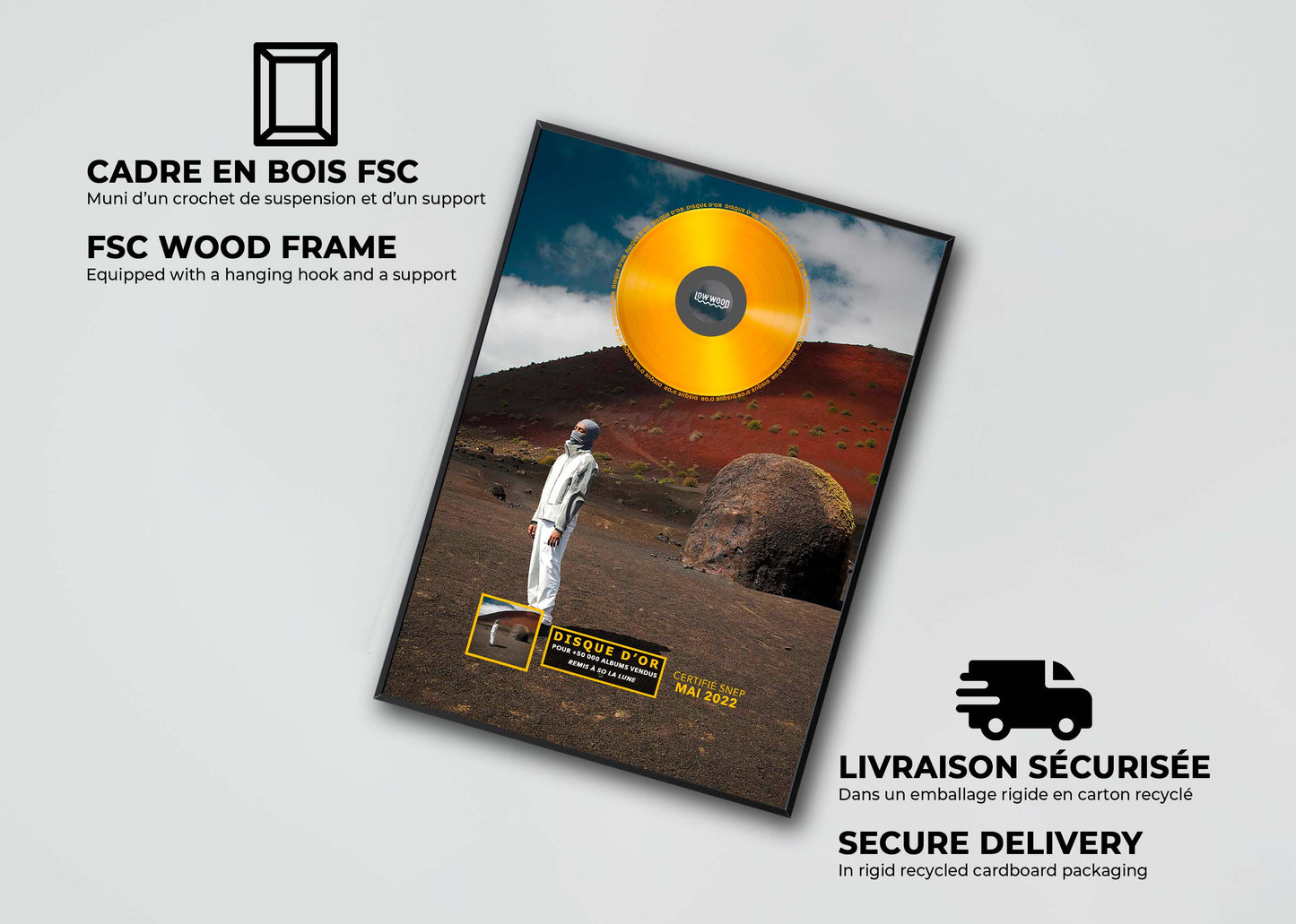 Disque D'or Fissure De Vie So La Lune