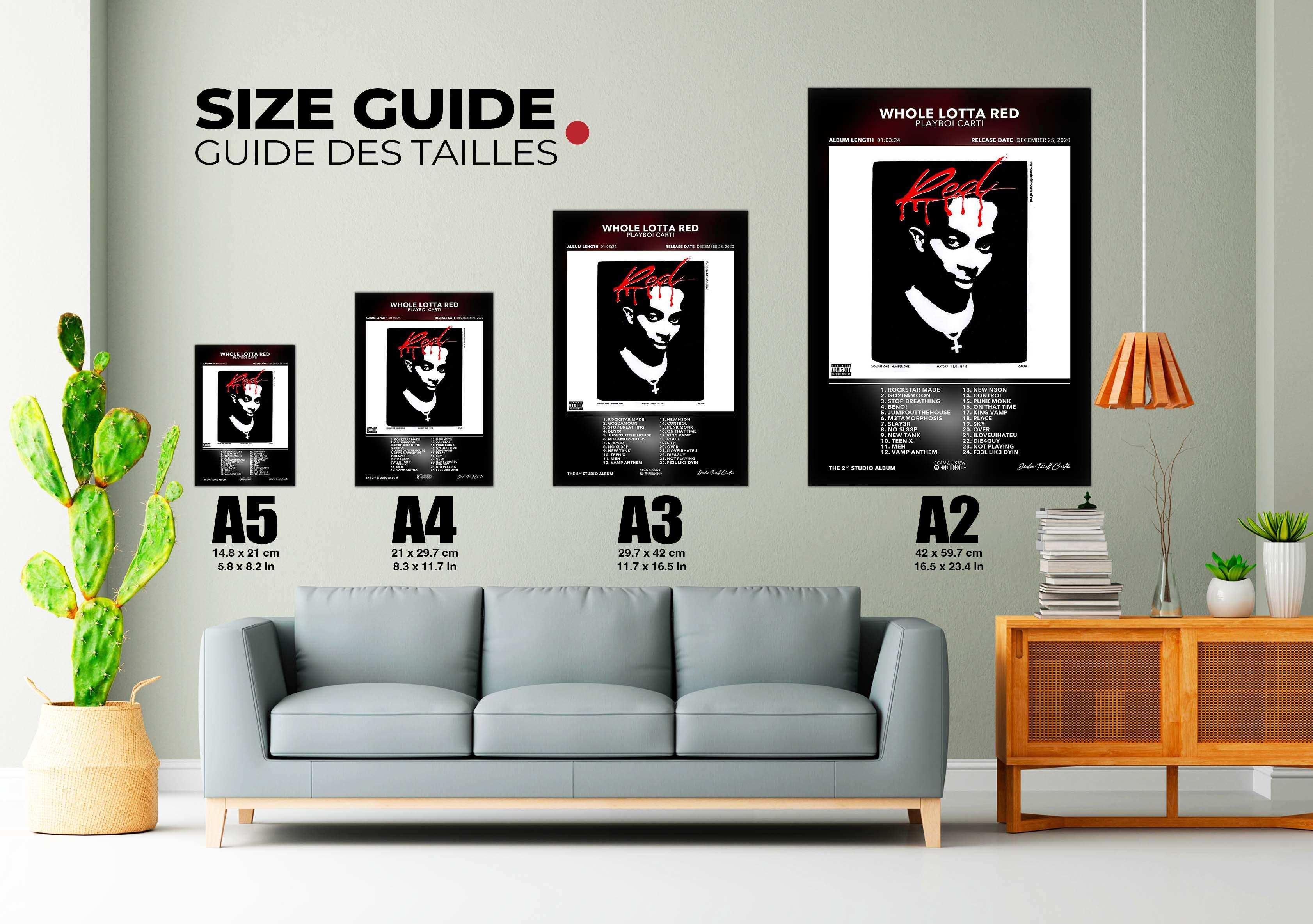 Poster Whole Lotta Red Playboi Carti - Backyard