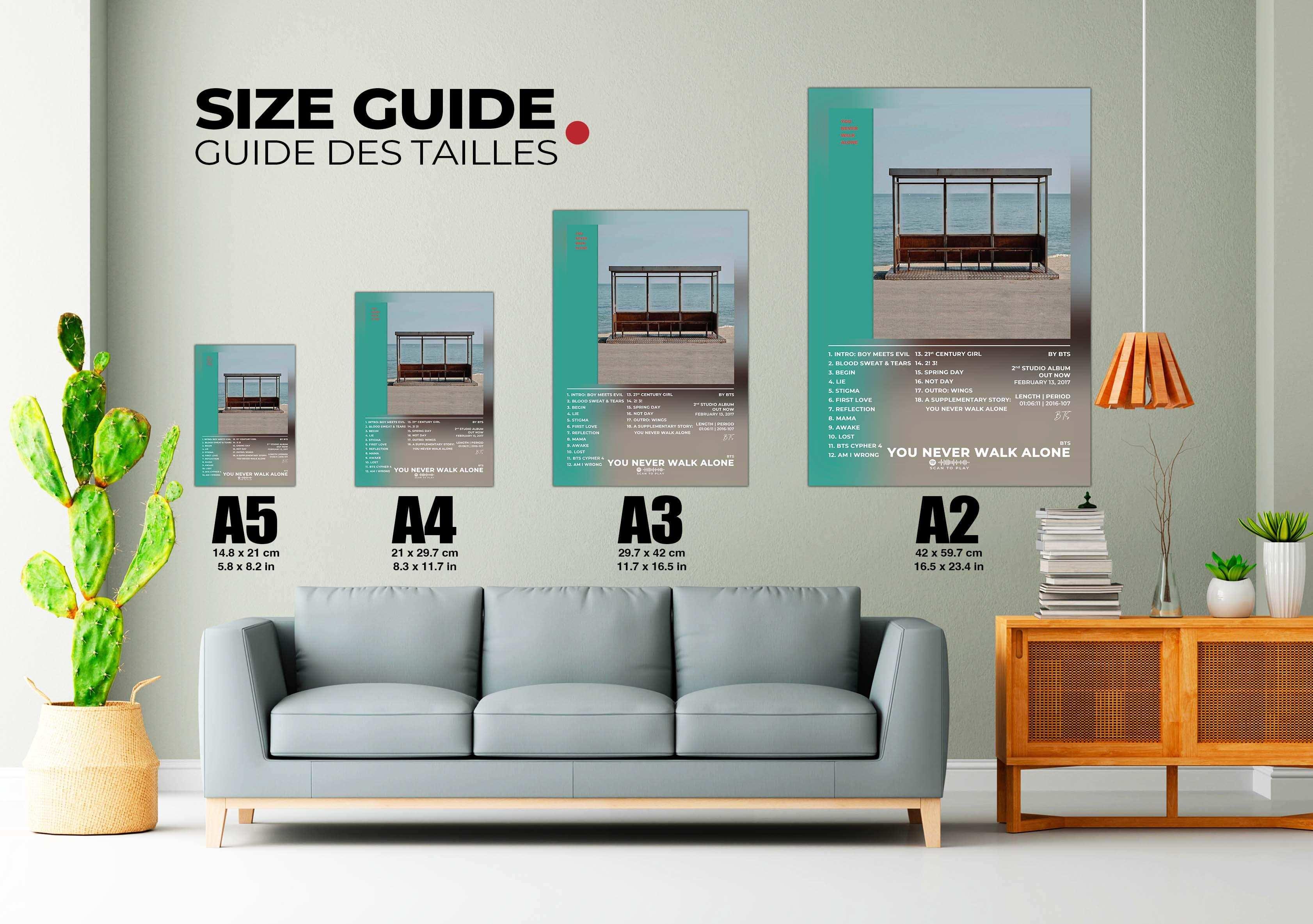 You Never Walk Alone BTS Poster - Backyard