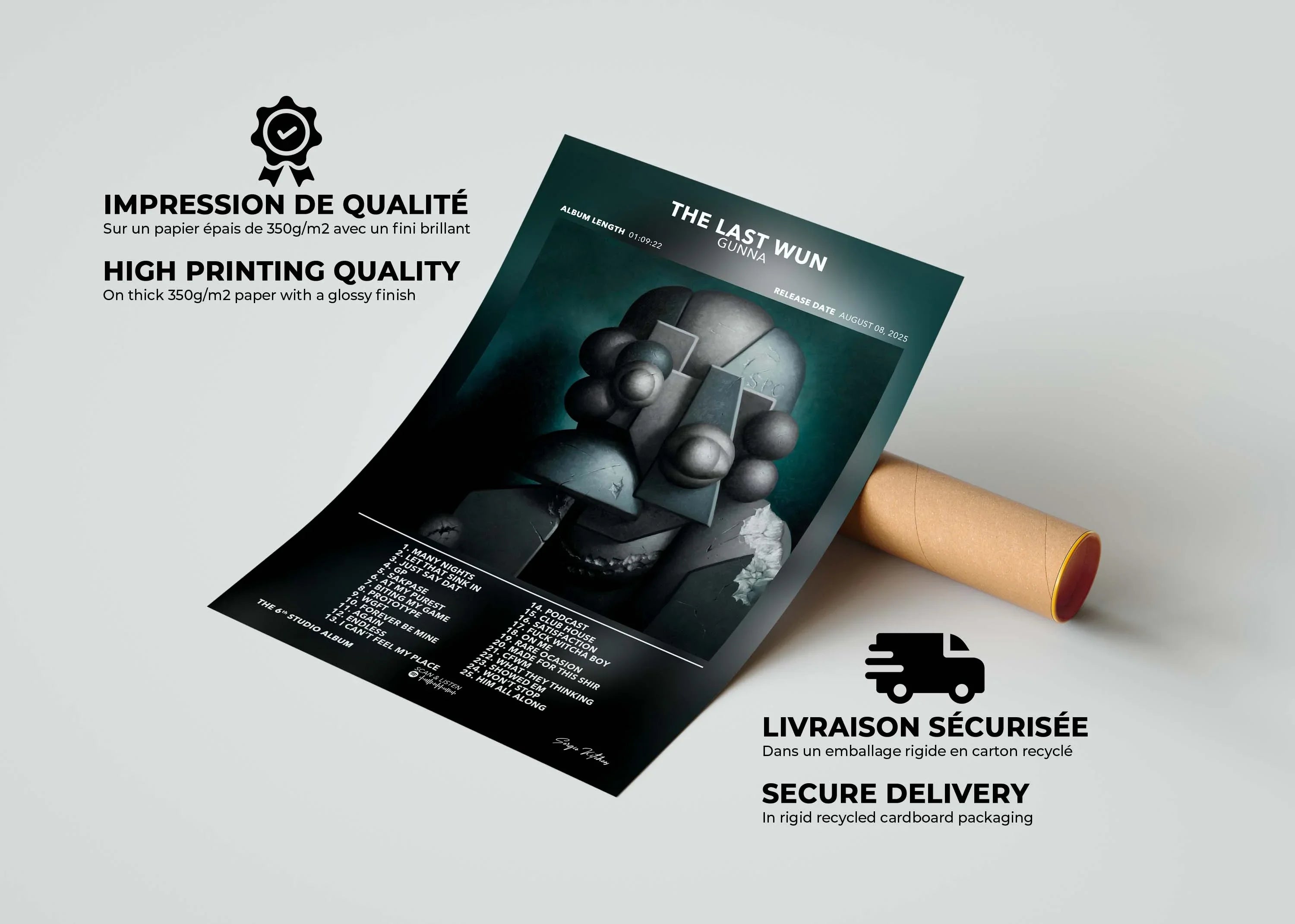 Poster The Last Wun Gunna - Backyard