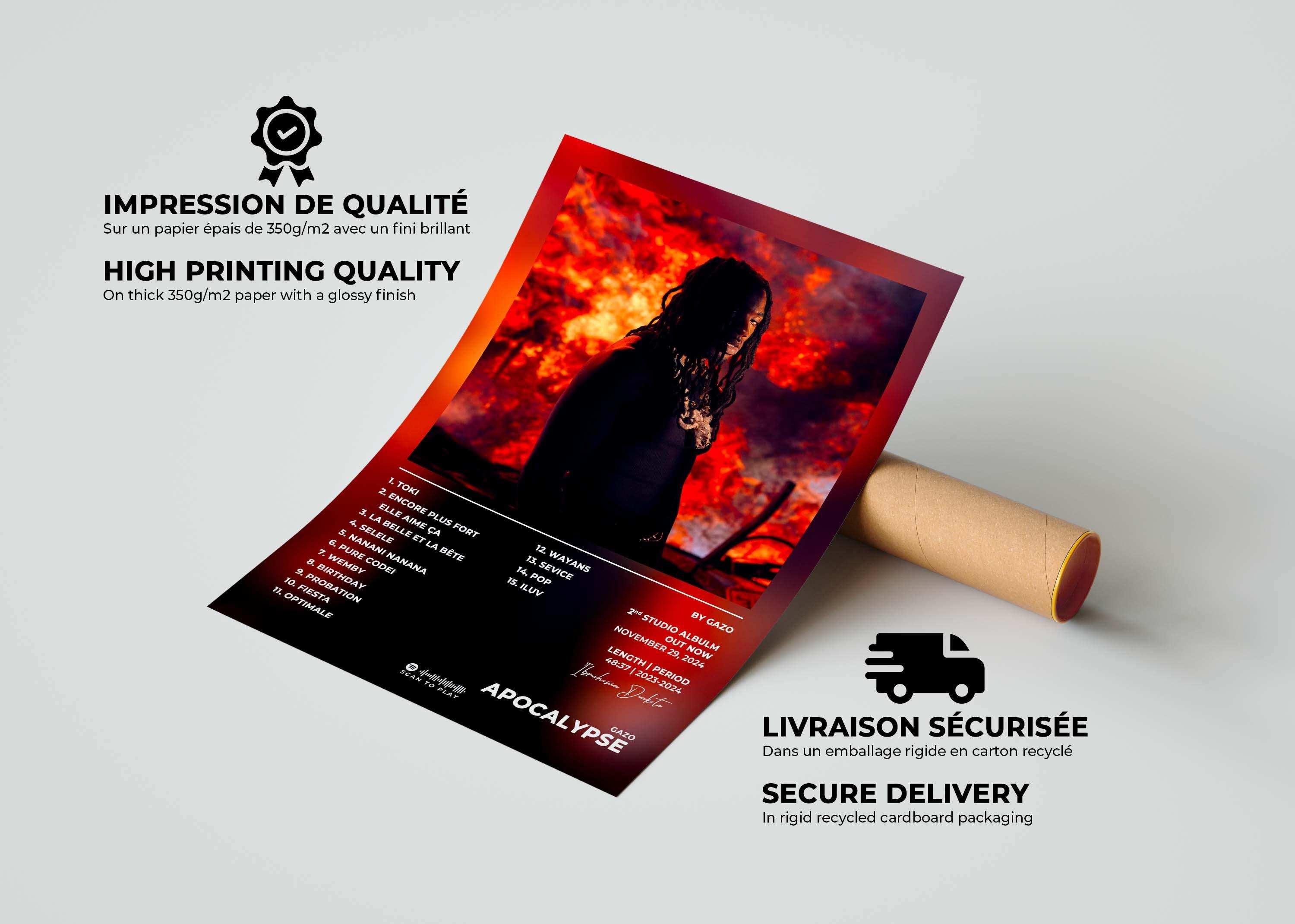 Apocalypse Gazo Poster - Backyard