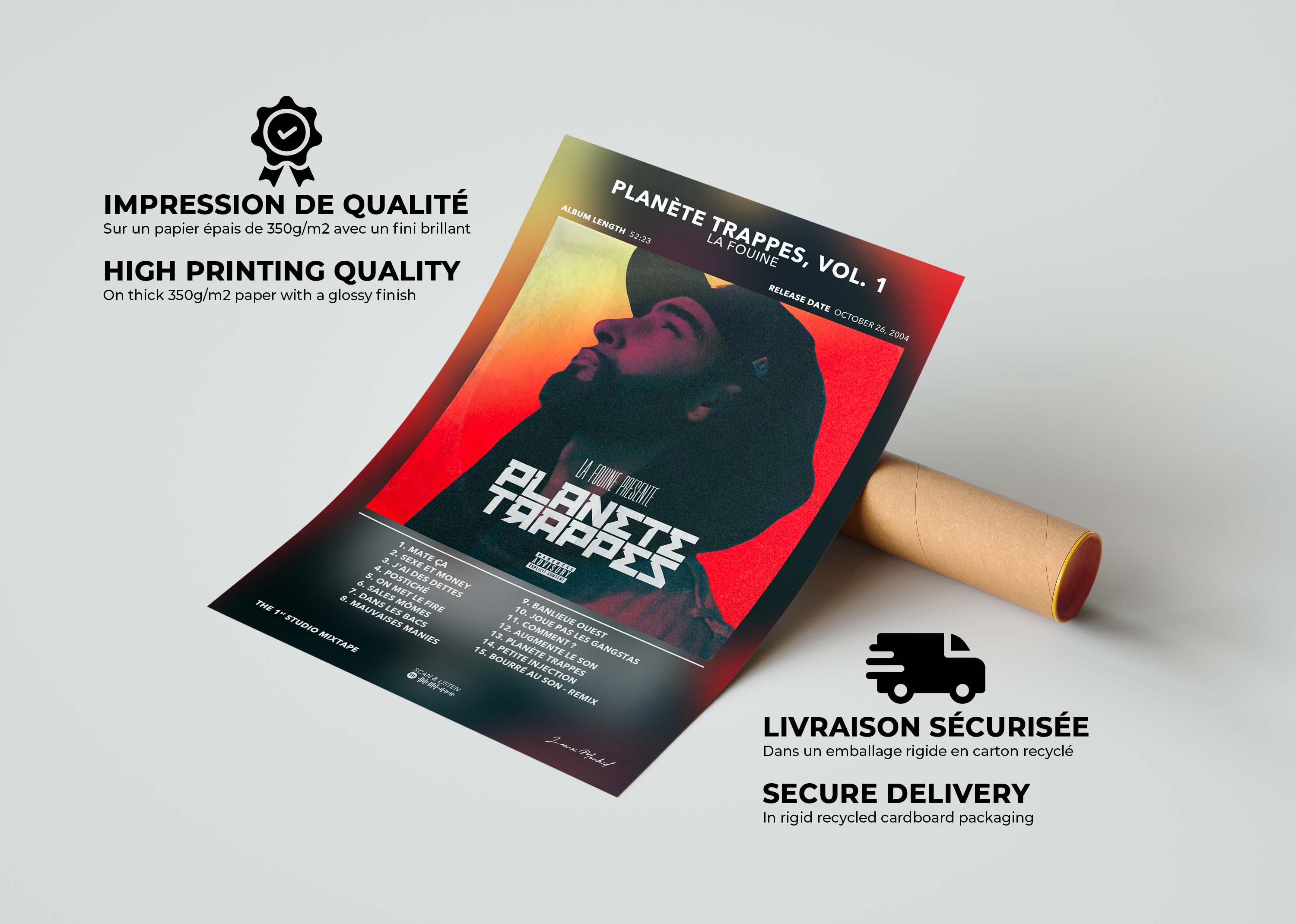 Poster Planète Trappes 1 La Fouine