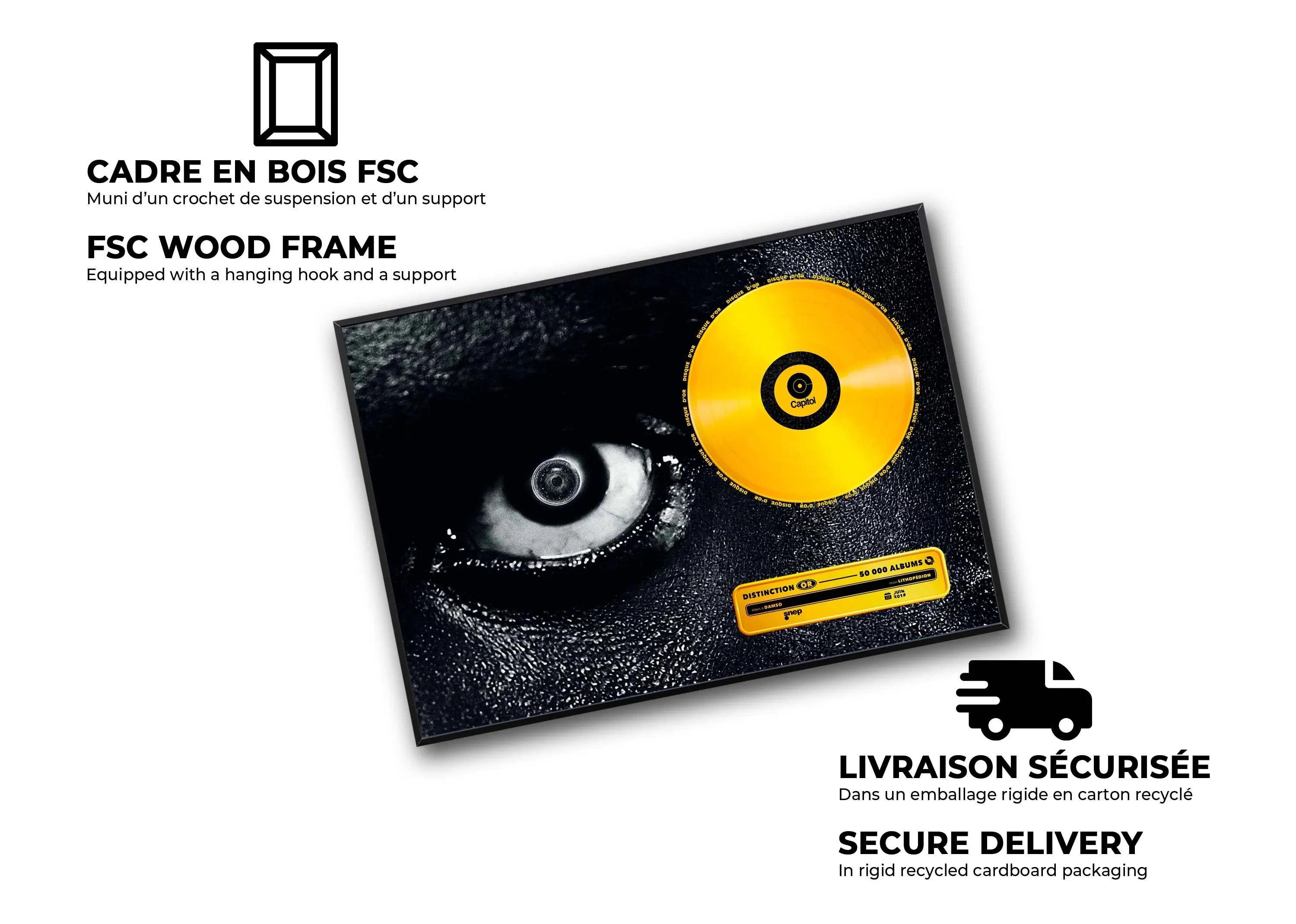 Disque D'Or Lithopédion Damso - Backyard