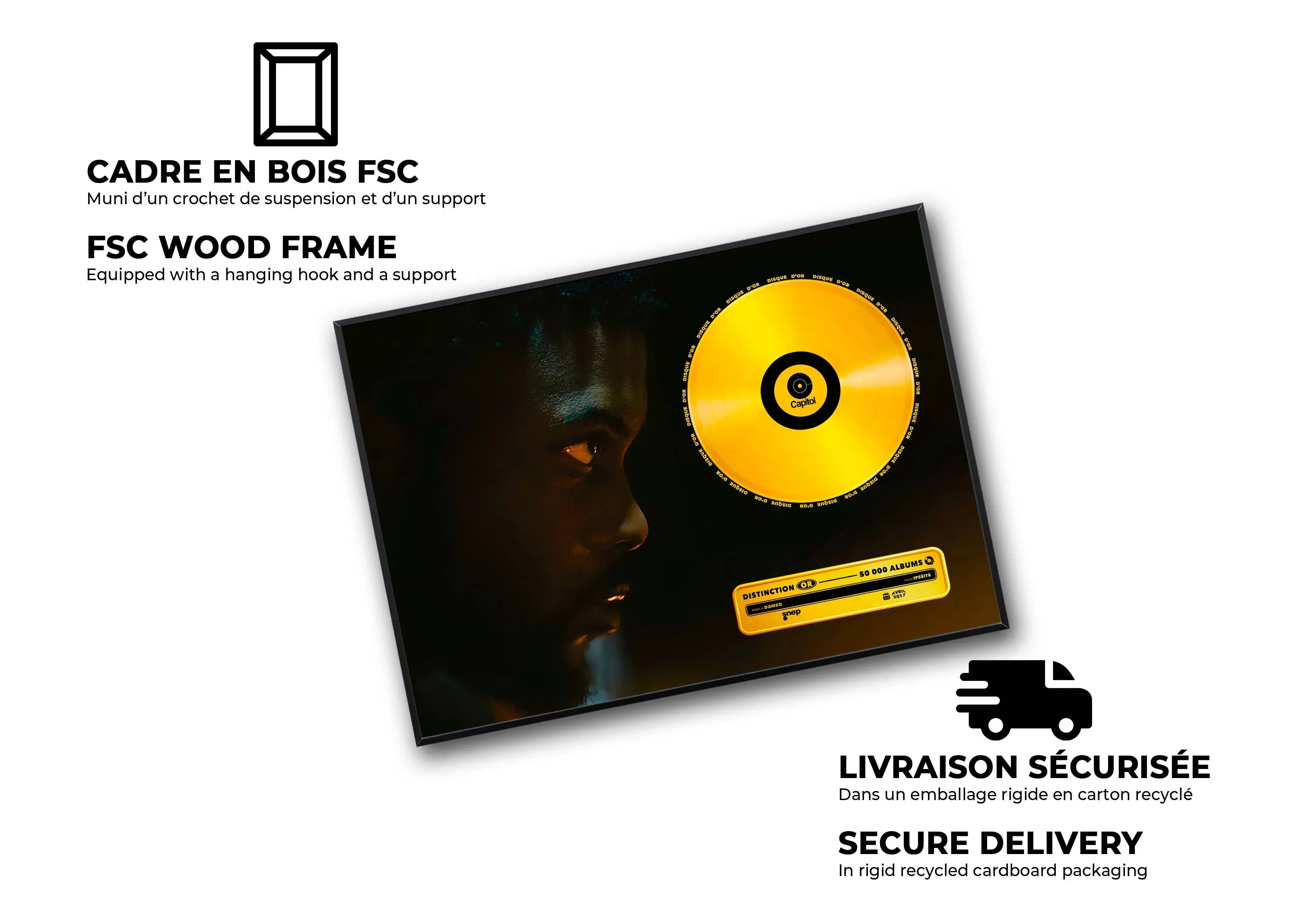 Disque D'Or Ipséité Damso - Backyard