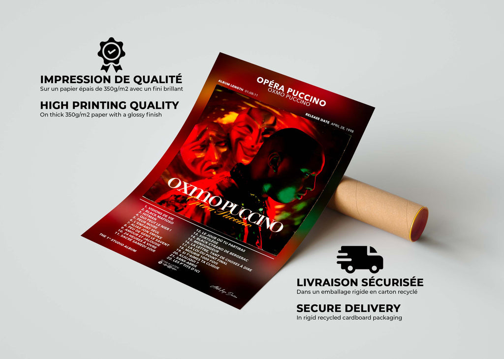 Poster Opéra Puccino Oxmo Puccino