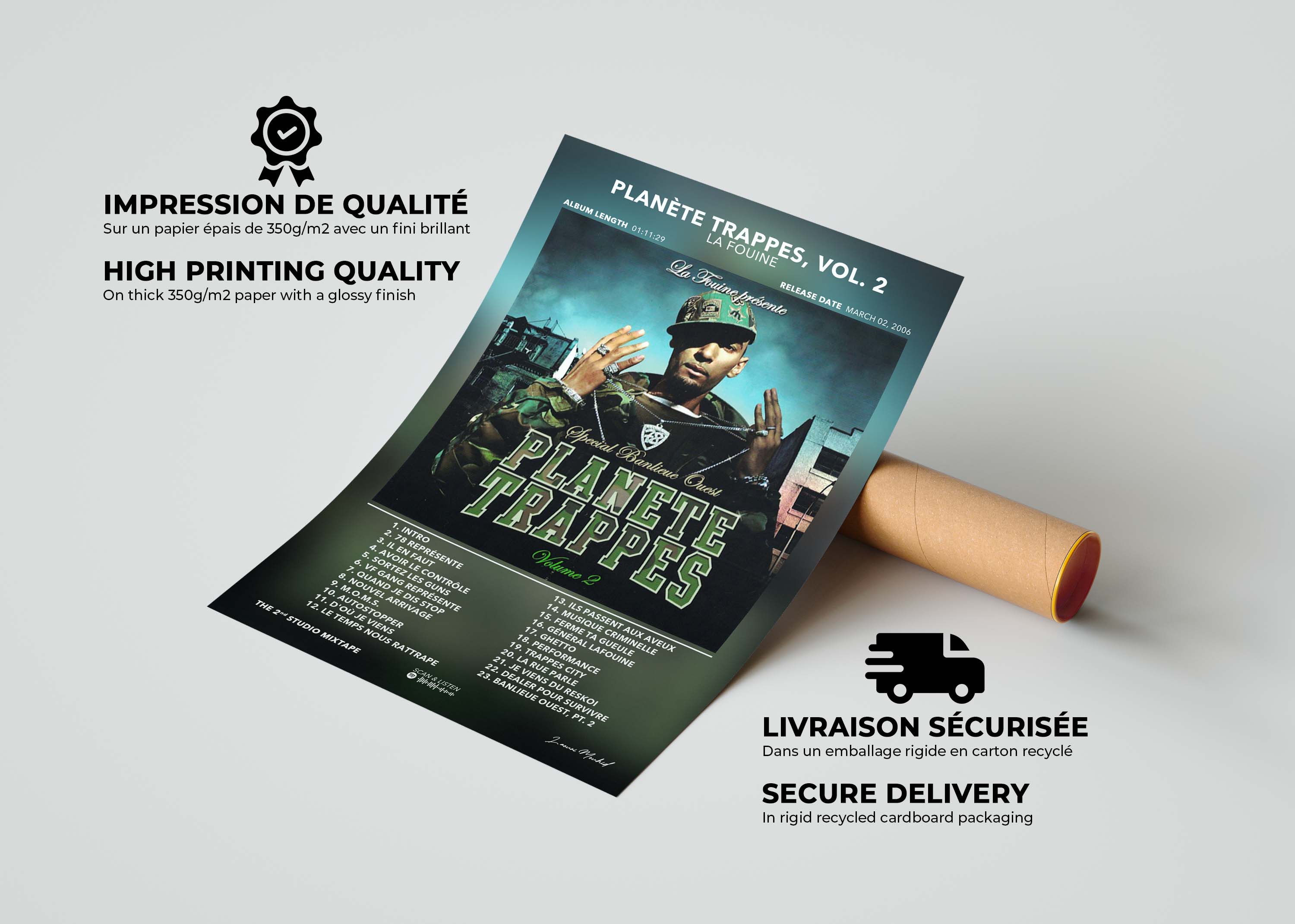 Poster Planète Trappes 2 La Fouine