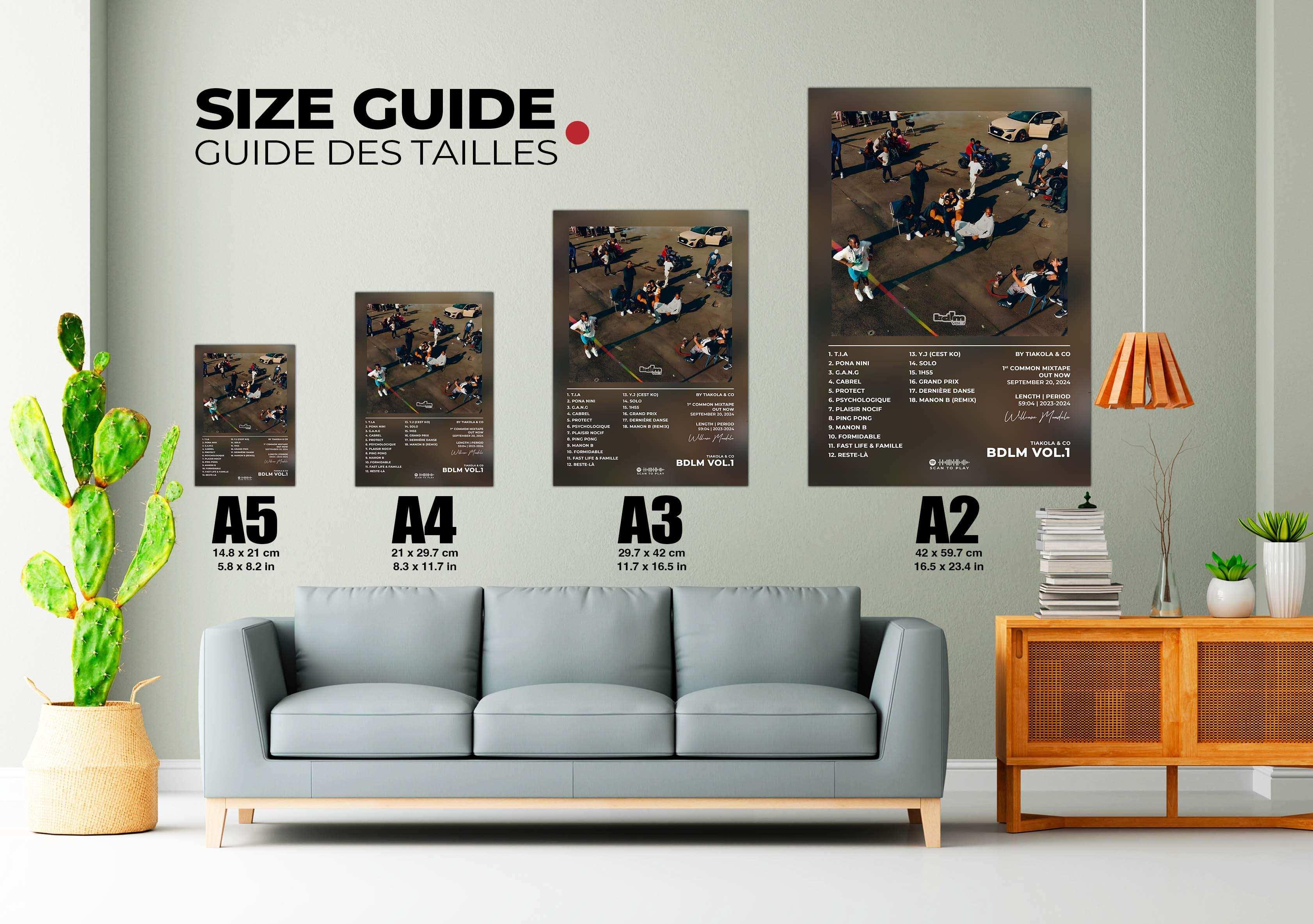 BDLM Vol. 1 Tiakola Poster - Backyard