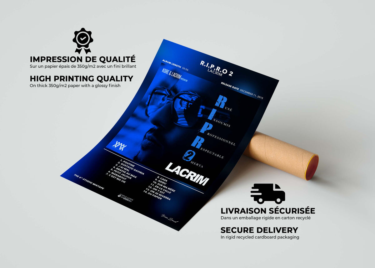 Poster RIPRO 2 Lacrim