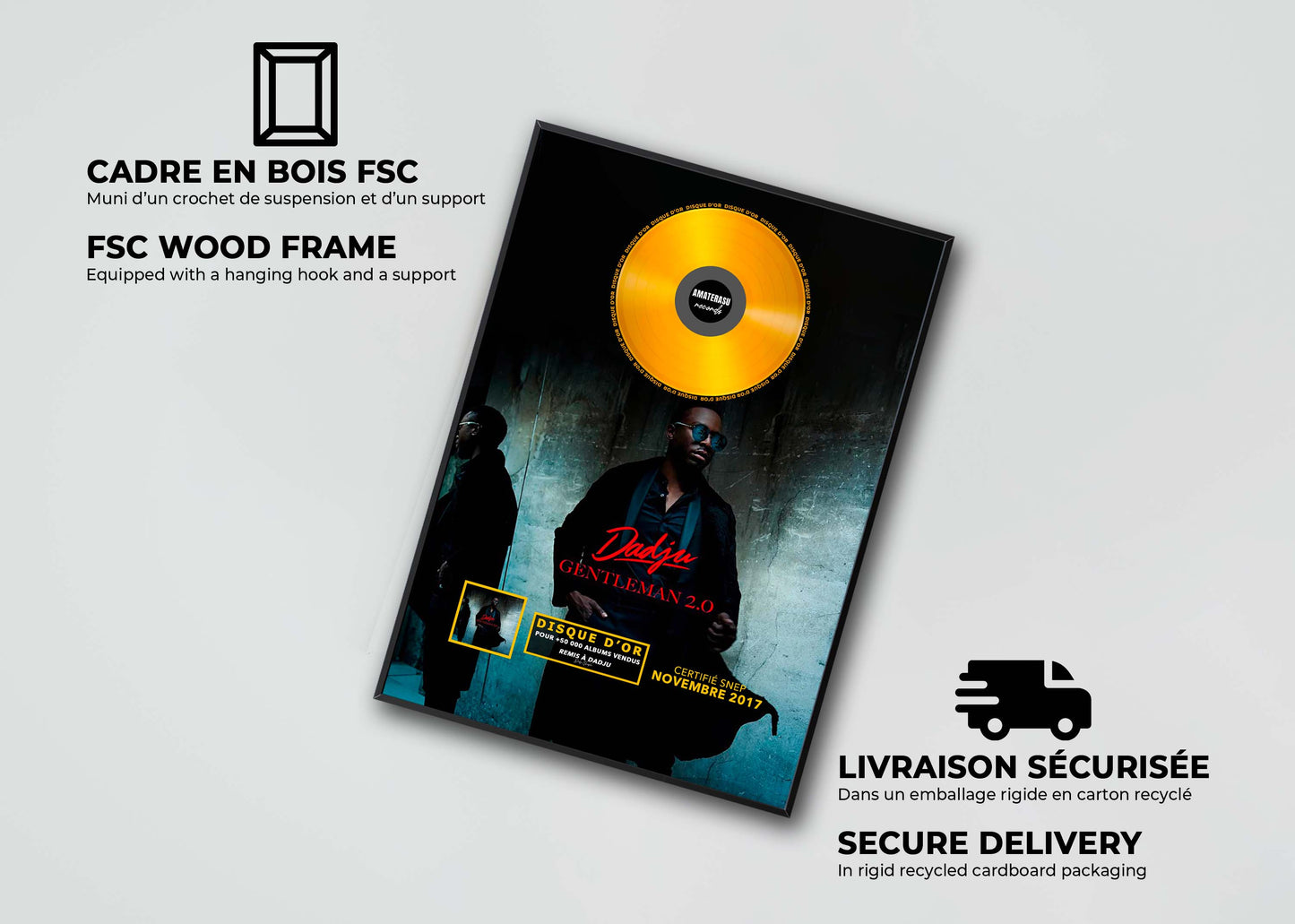 Disque D'or Gentlemen 2.0 Dadju