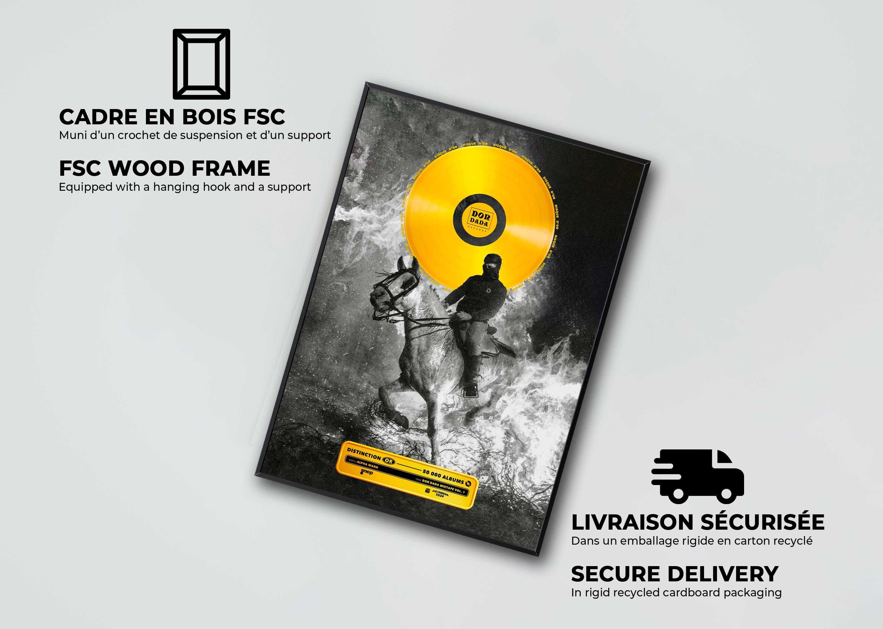 Disque D'Or Don Dada Mixtape Alpha Wann - Backyard