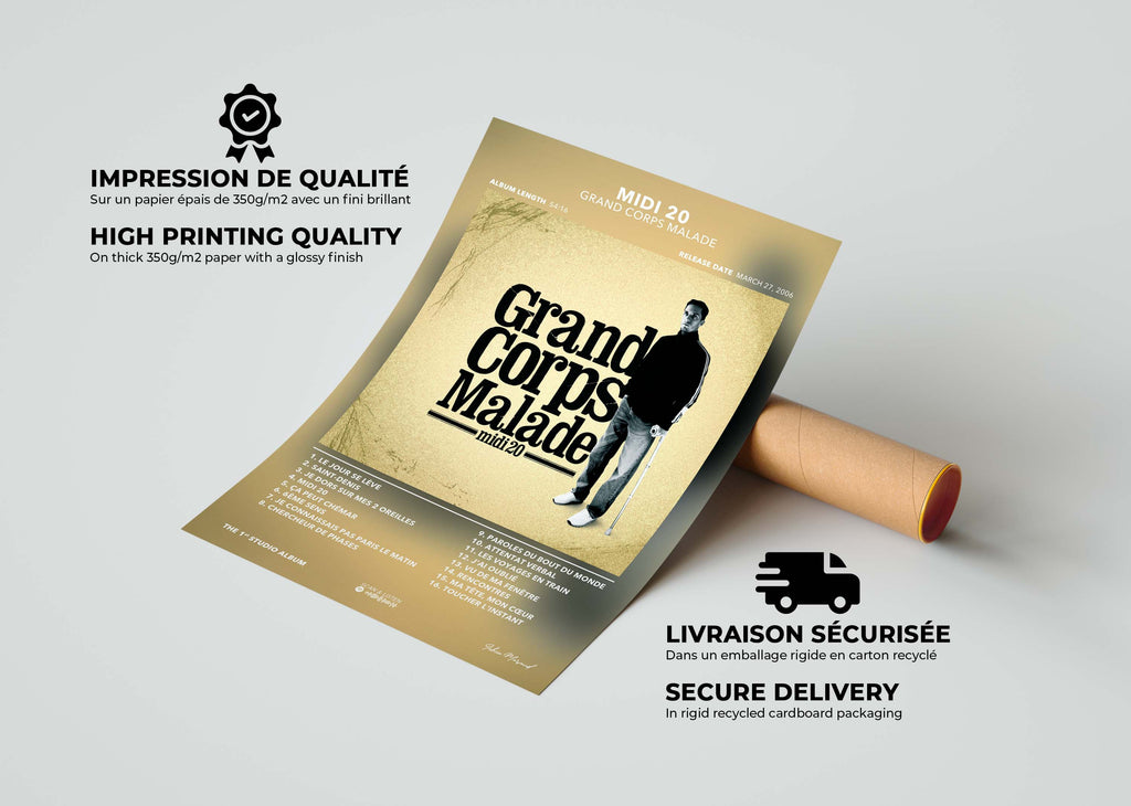Poster Midi 20 Grand Corps Malade